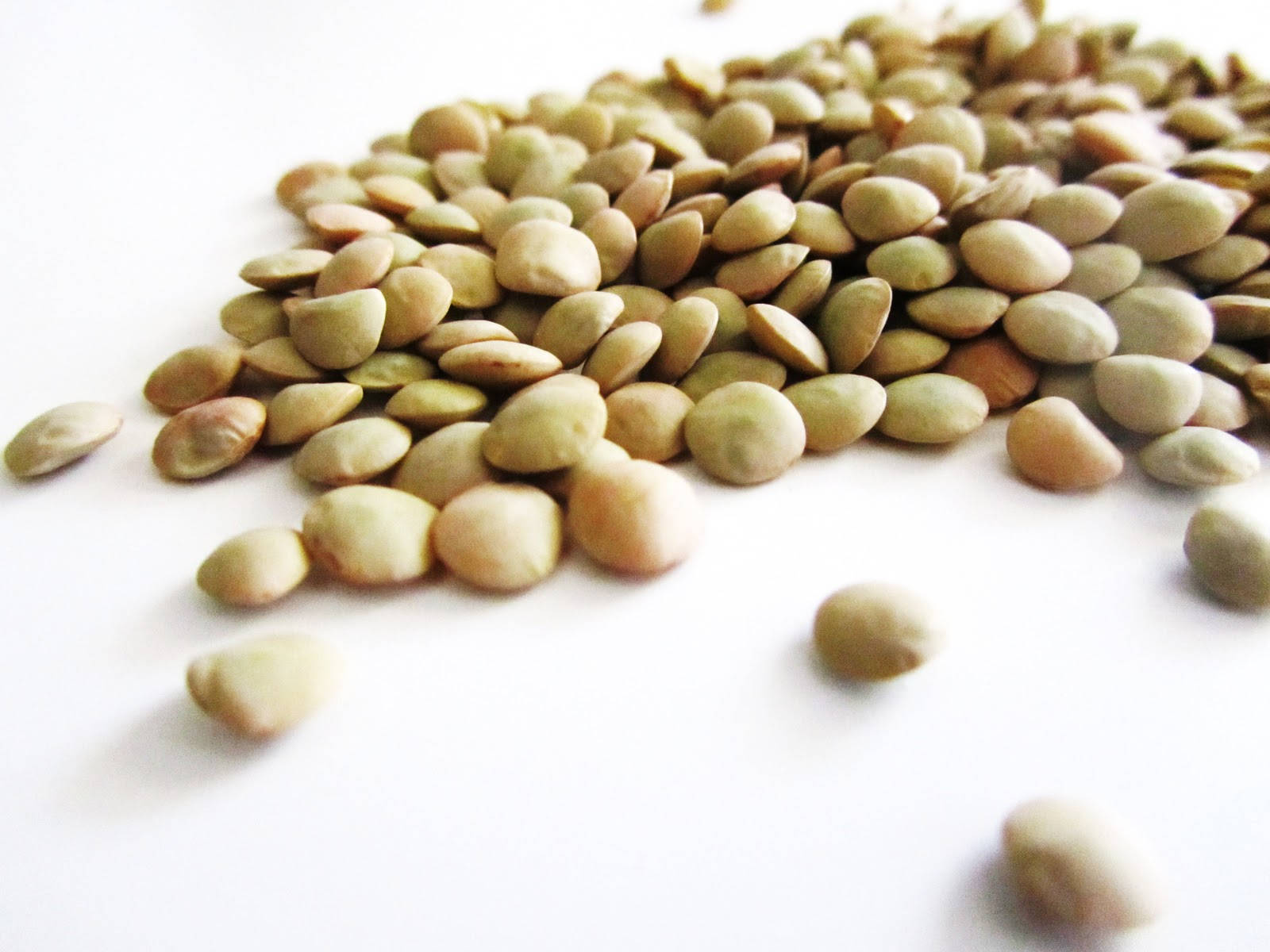 light green lentils, bright white surface, soft shadows, HD Desktop Wallpaper