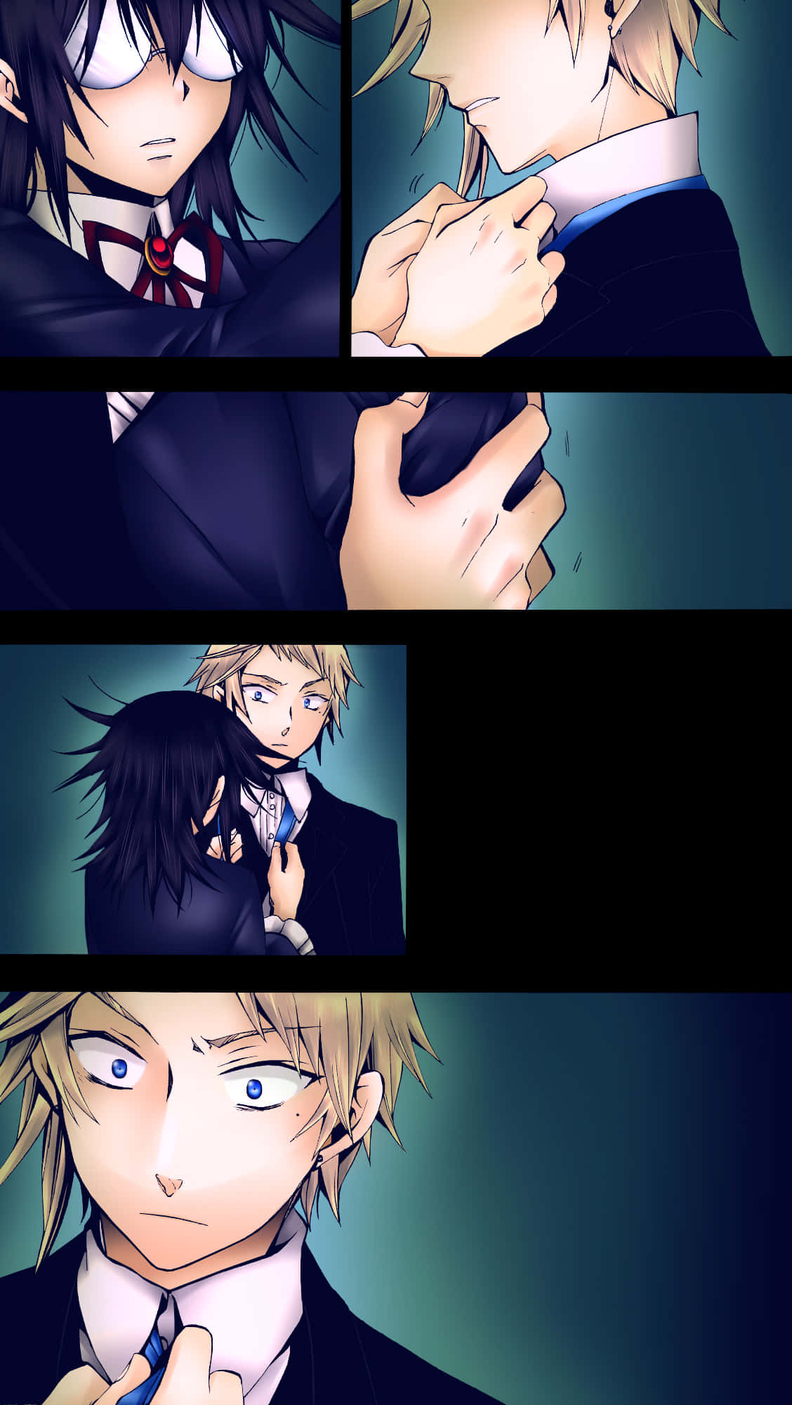 Leo Baskerville, anime characters, formal wear, Full HD Phone Wallpaper