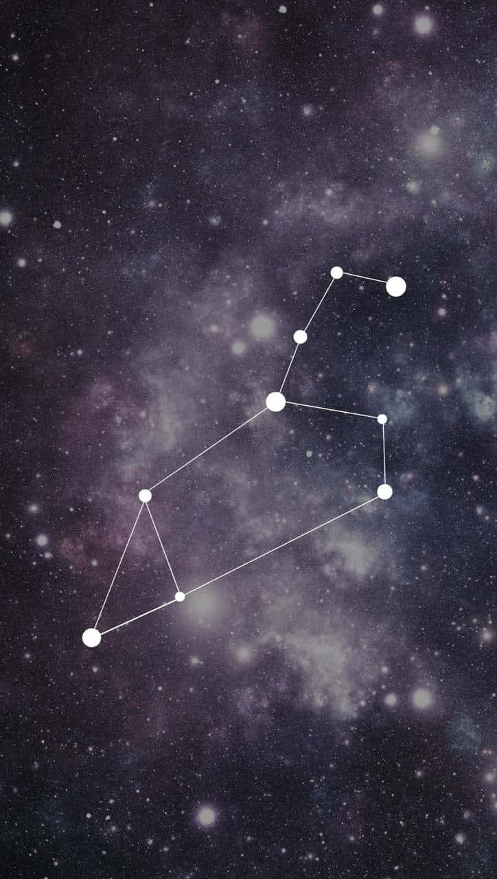 Leo Zodiac, constellation, night sky, HD Phone Wallpaper