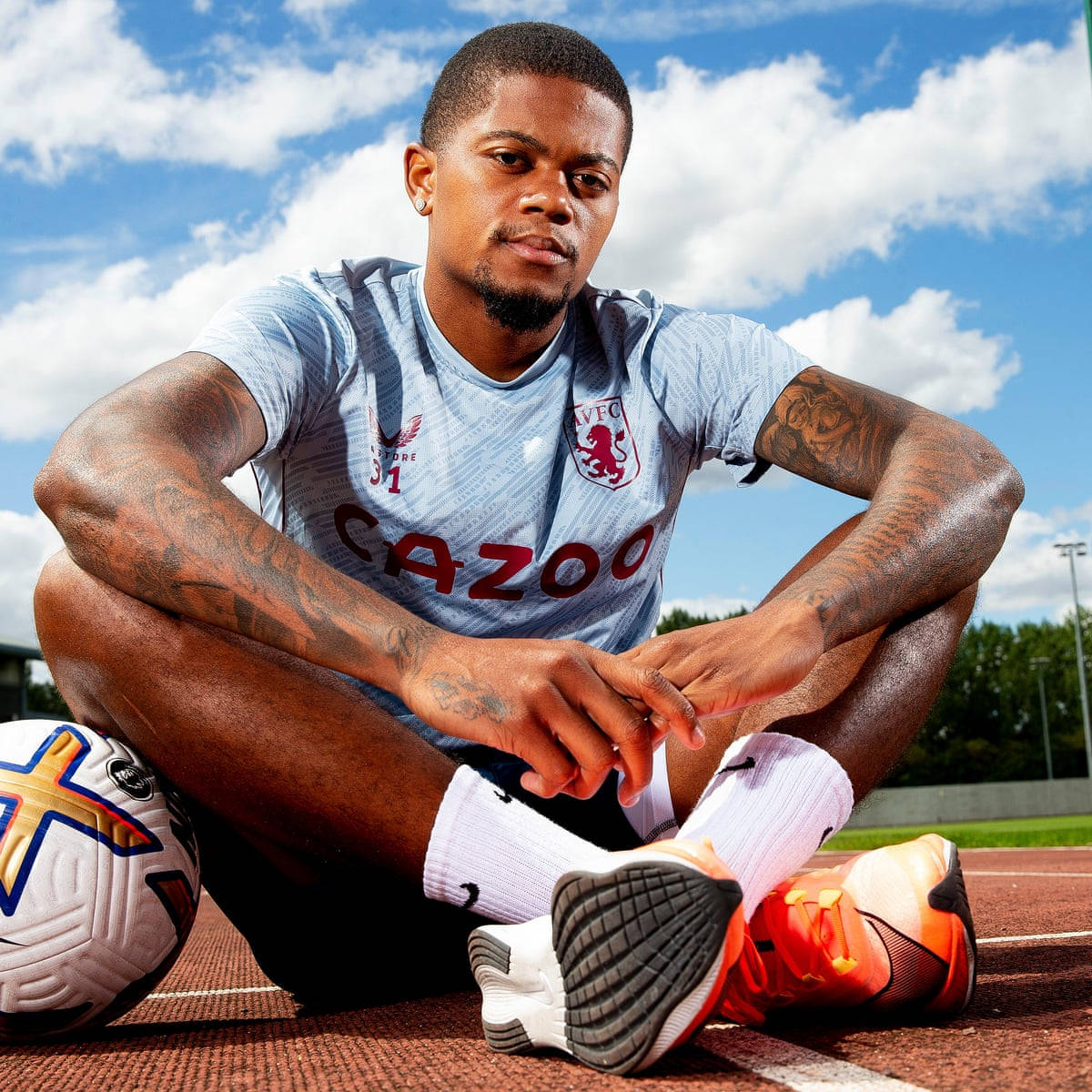 Leon Bailey, track, ball, SD Desktop Wallpaper