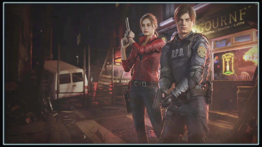 Leon Kennedy And Claire Redfield