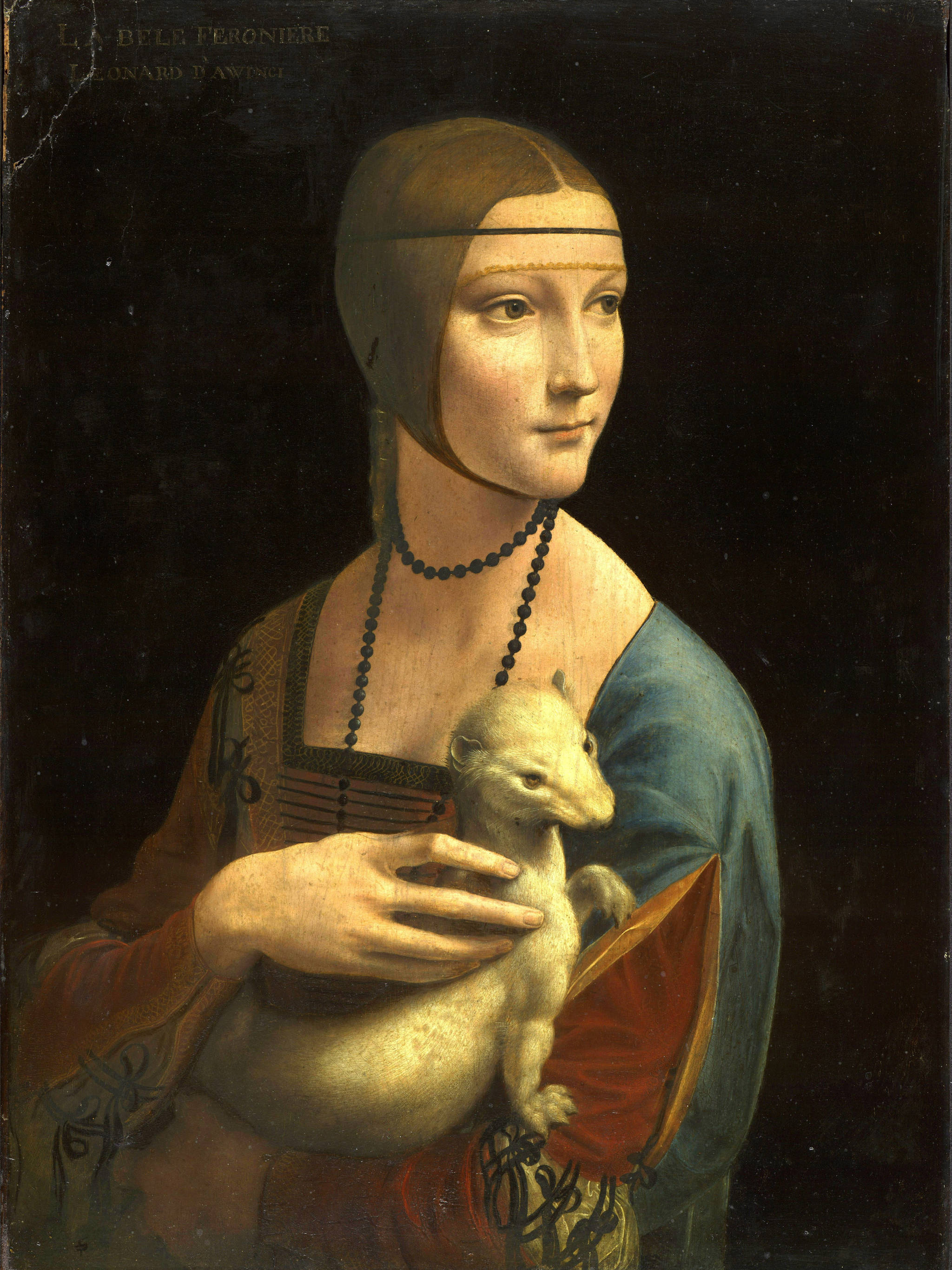 Leonardo Da Vinci, Renaissance woman, rich attire, 2K Phone Wallpaper