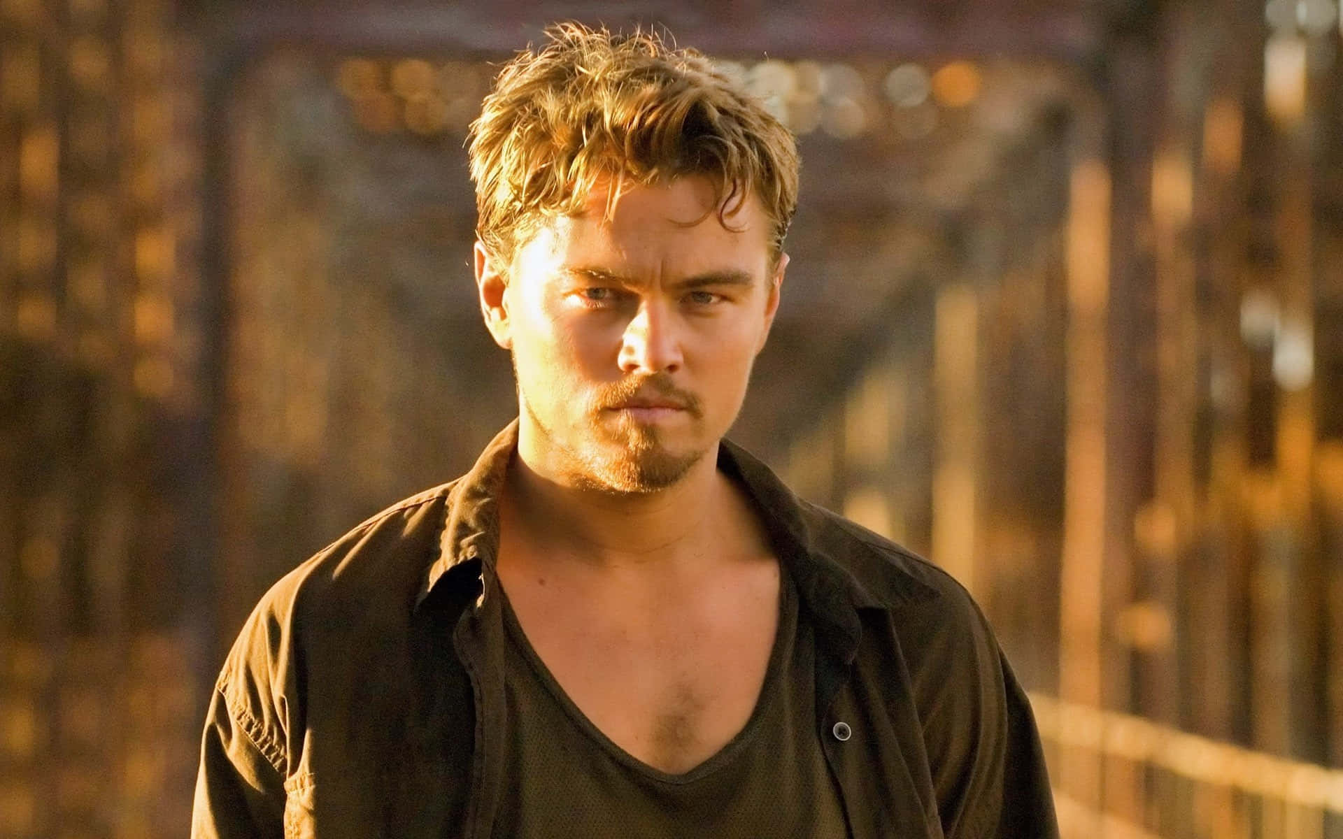 Leonardo DiCaprio, Hollywood actor, tousled hair, Full HD Desktop Wallpaper