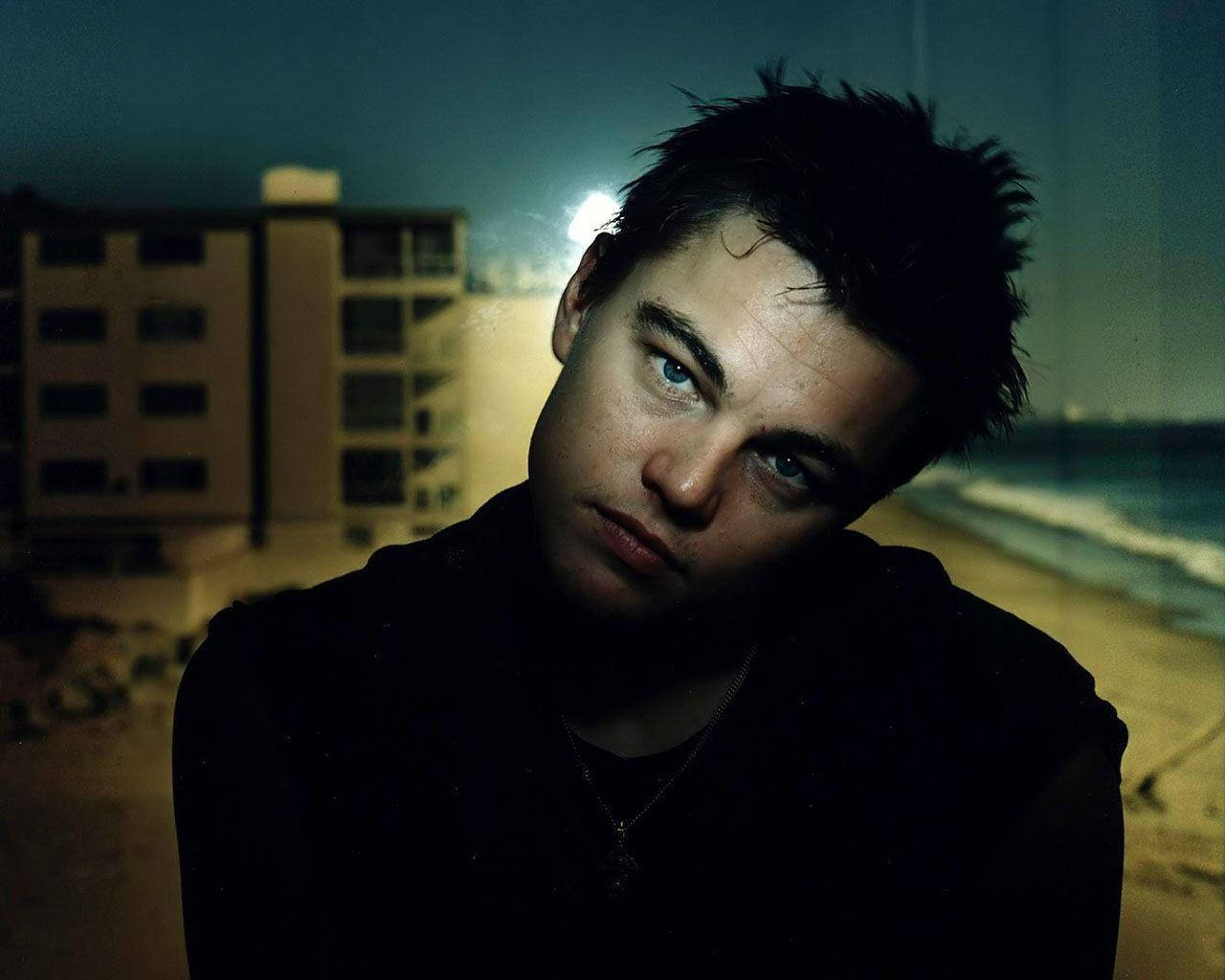 Leonardo DiCaprio, silhouette, shadow, HD Desktop Wallpaper