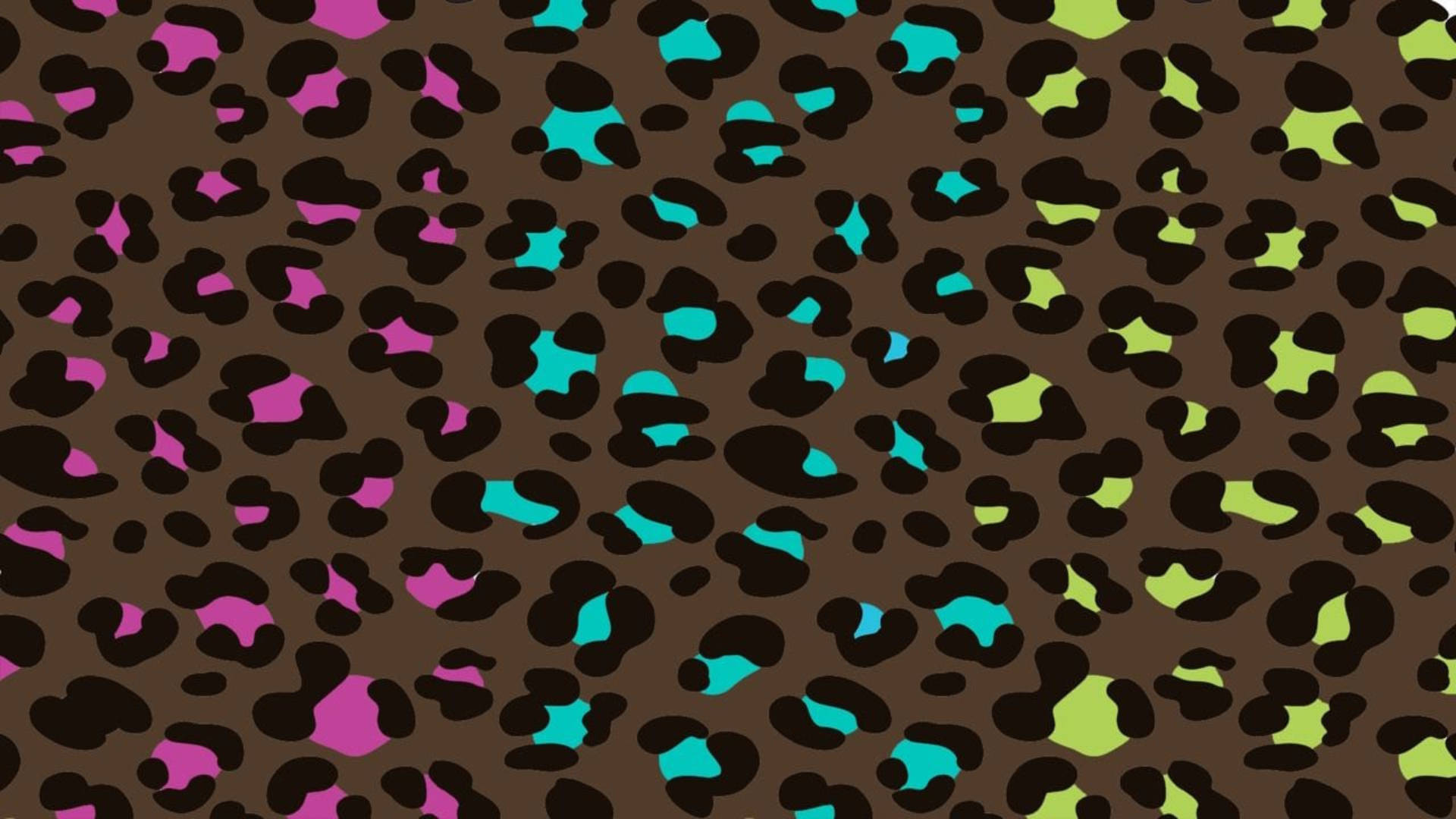 chocolate brown, leopard print, pink, Full HD Desktop Wallpaper
