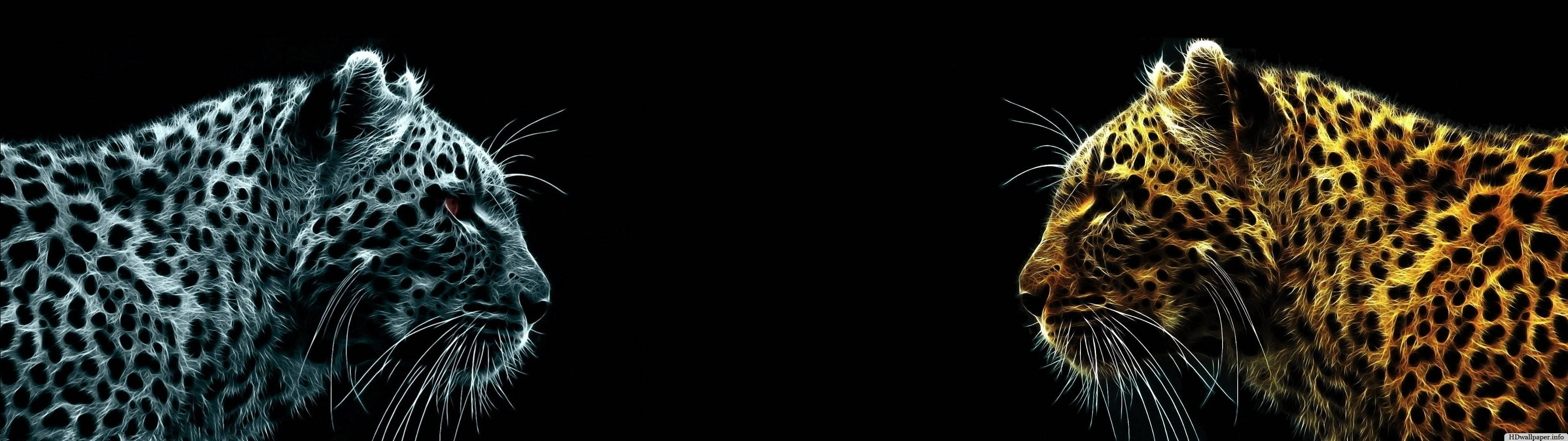 3840x1080, 4K, blue, 4K Desktop Wallpaper