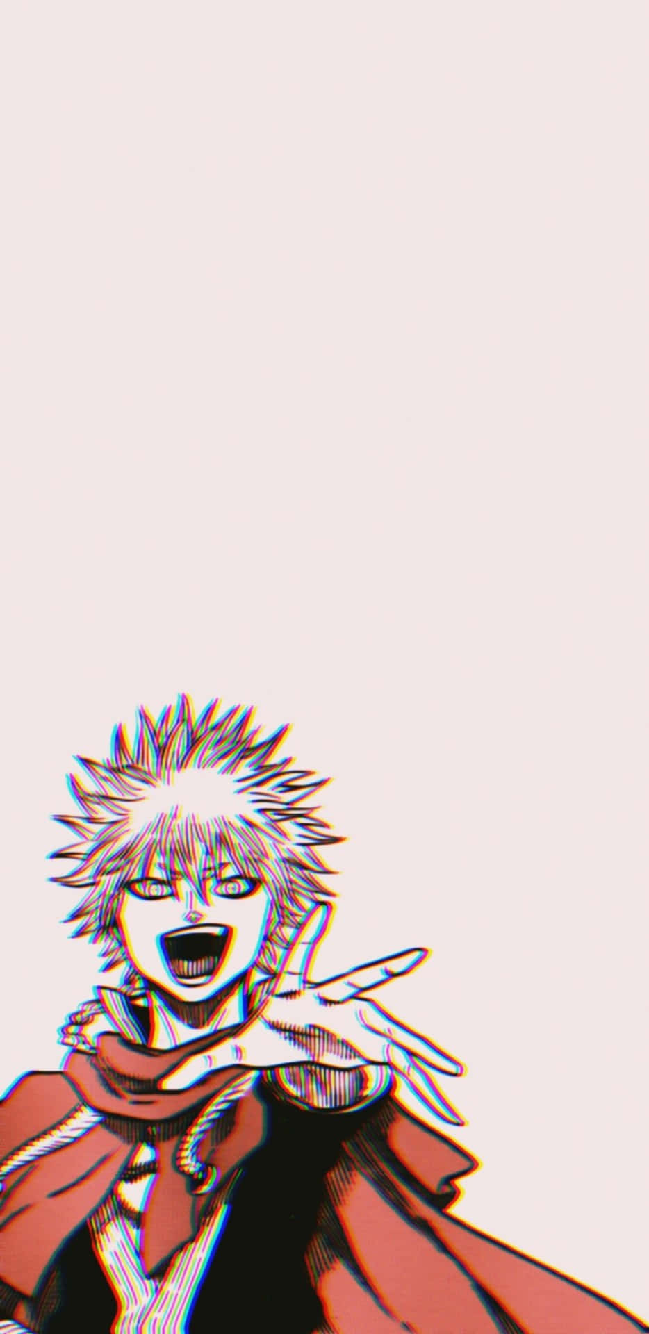 Leopold Vermillion, spiky-haired anime character, red cloak, Full HD Phone Wallpaper