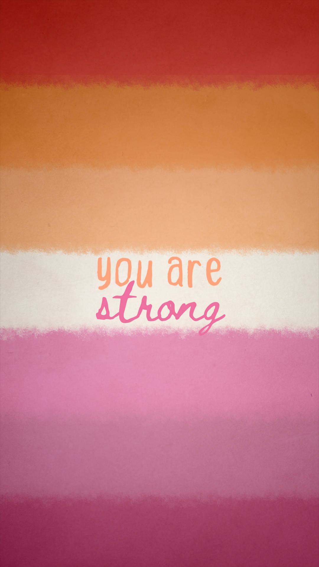 Lesbian Aesthetic, gradient watercolor stripes, warm tones, HD Phone Wallpaper