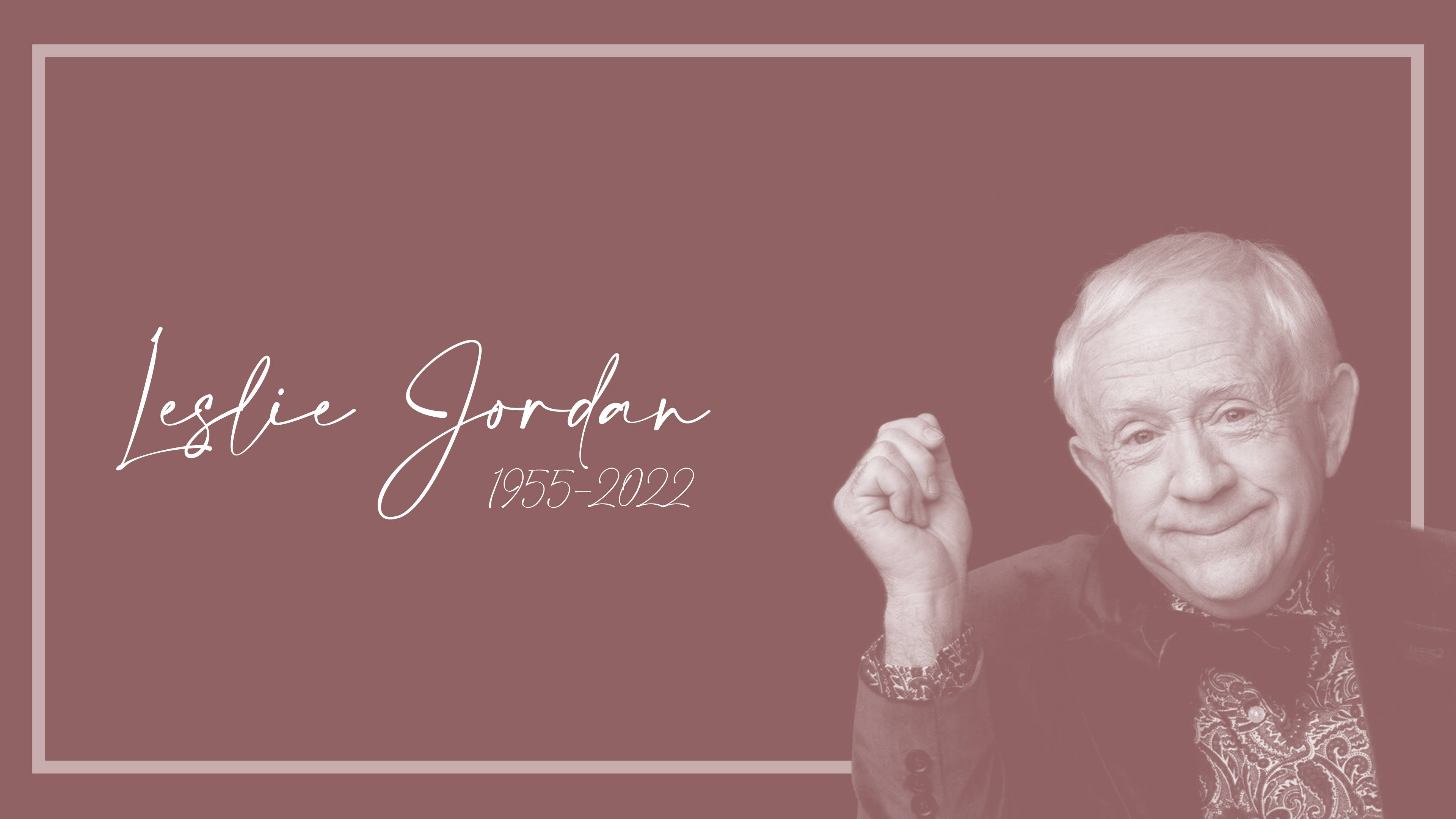 Leslie Jordan, sepia, mauve, 4K Desktop Wallpaper