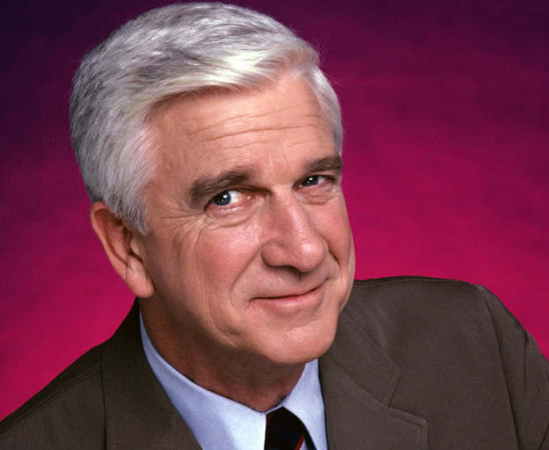 Leslie Nielsen, comedy legend, iconic movie roles, SD Desktop Wallpaper