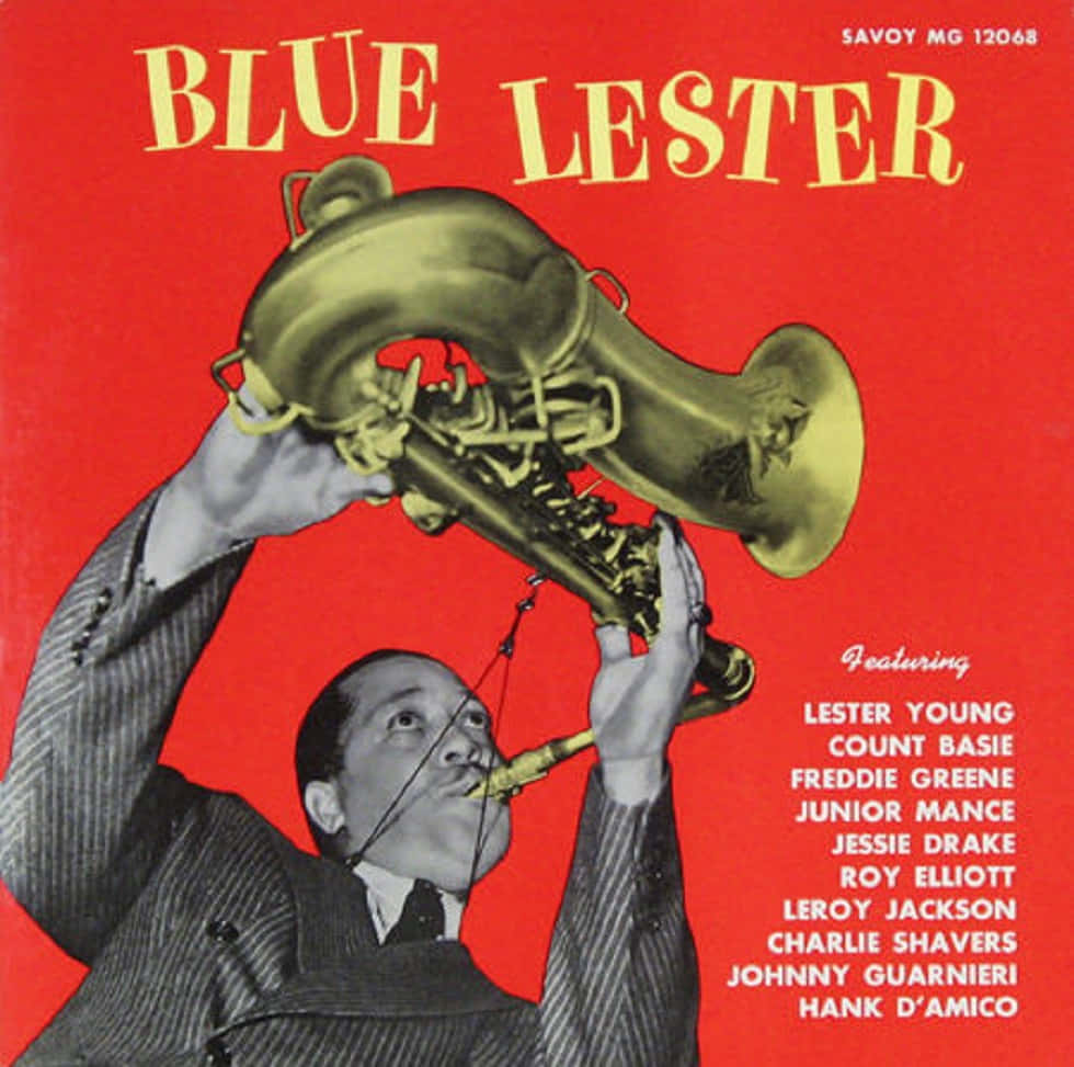 Lester Young, blue lester, saxophone, SD Desktop Wallpaper