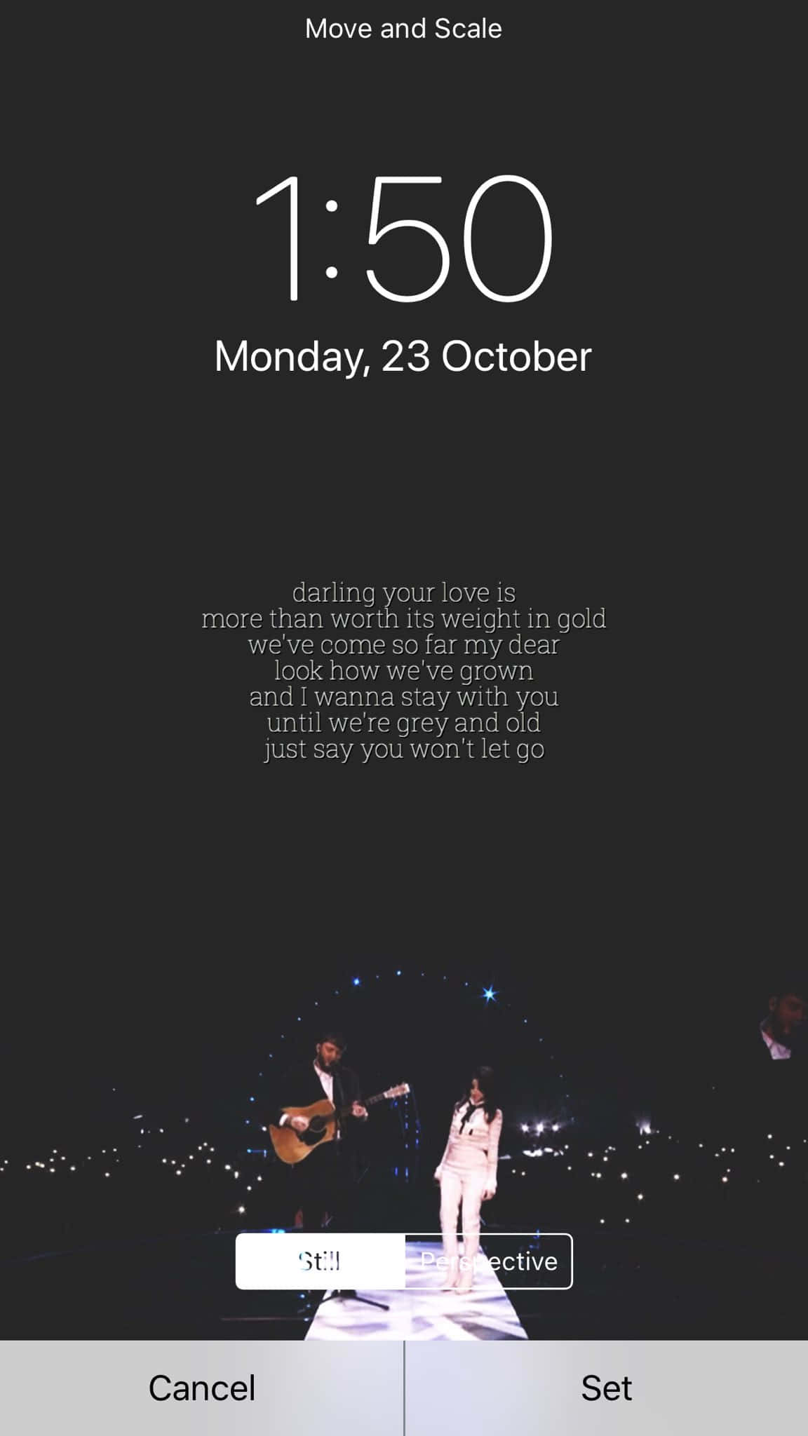 Let Go, concert, city lights, Full HD Phone Wallpaper