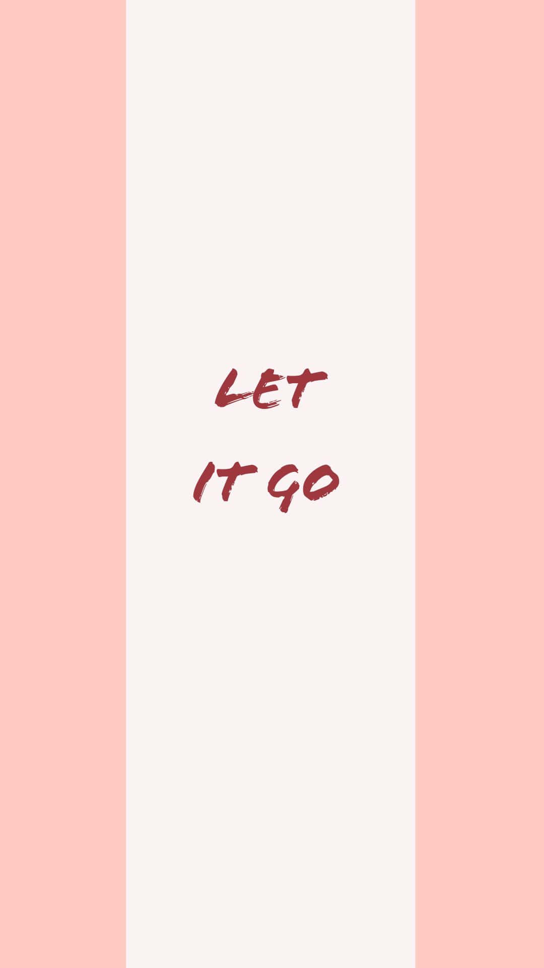 Let Go, pink, cream, Full HD Phone Wallpaper