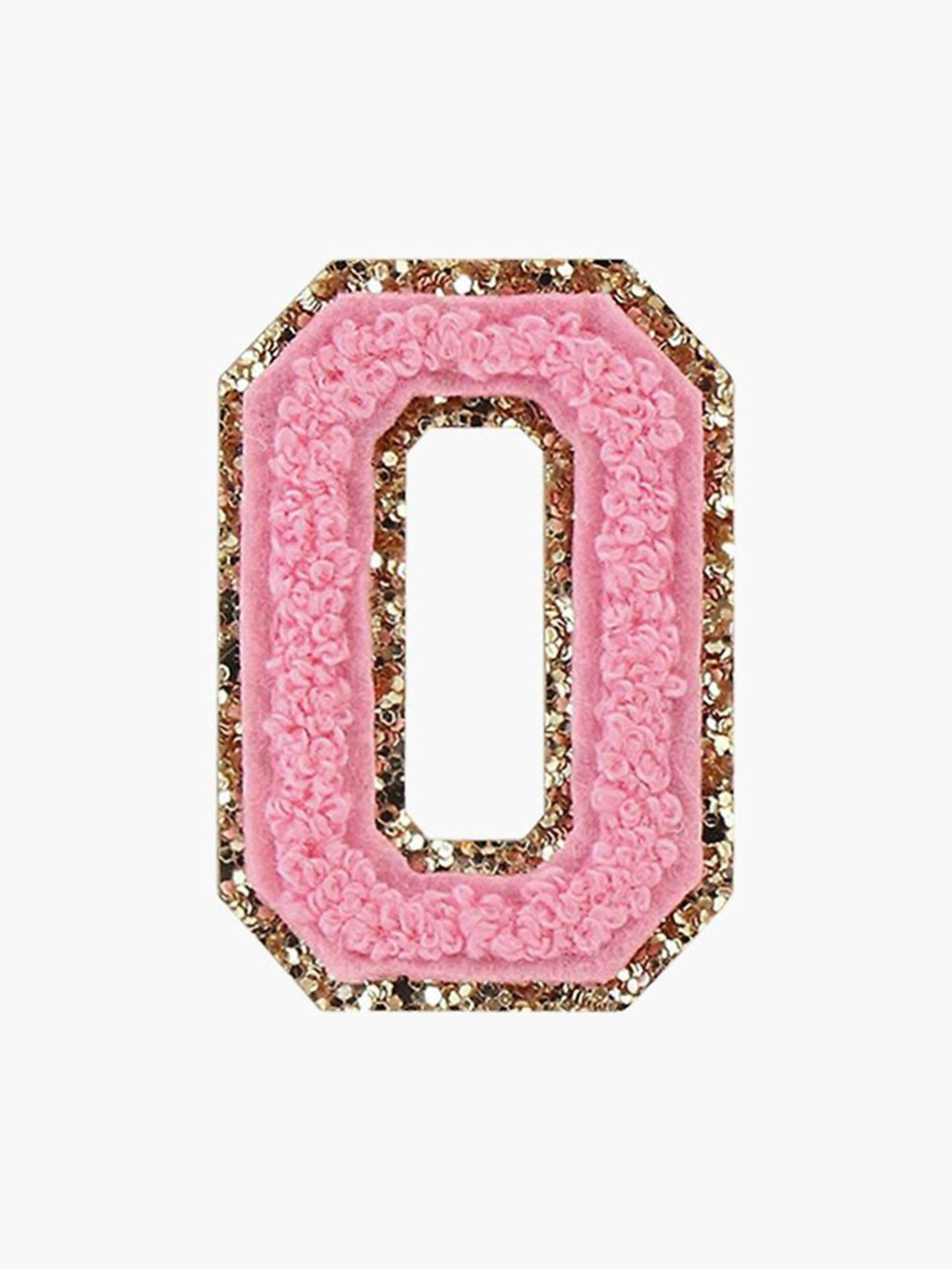 Letter O, glittery gold, pink, Full HD Phone Wallpaper