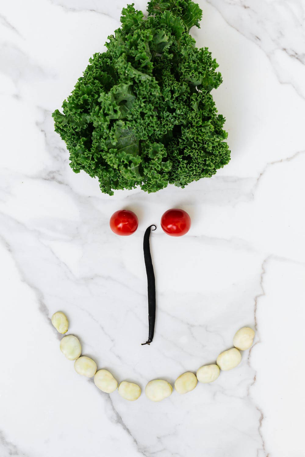 Lettuce, kale, cherry tomatoes, HD Phone Wallpaper