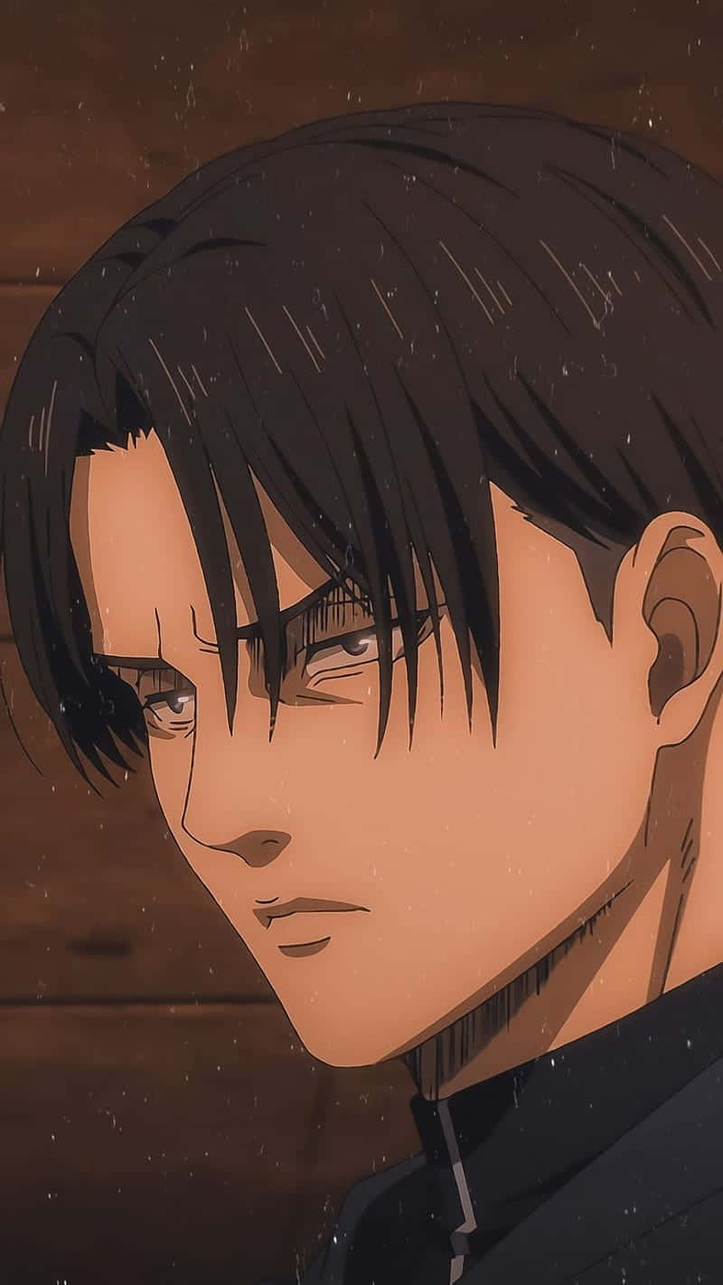 Levi Ackerman, anime male character, dark hair, HD Phone Wallpaper
