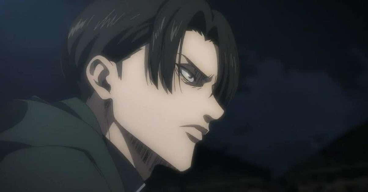 Levi PFP, side view, anime portrait, SD Desktop Wallpaper