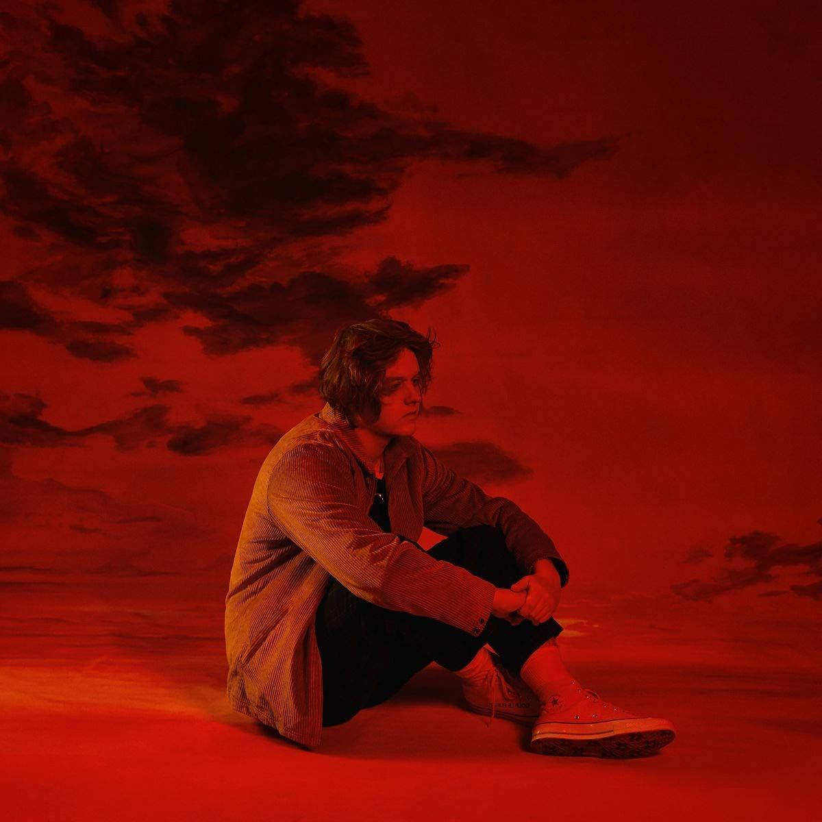 Lewis Capaldi, debut album, red-hued ground, SD Desktop Wallpaper