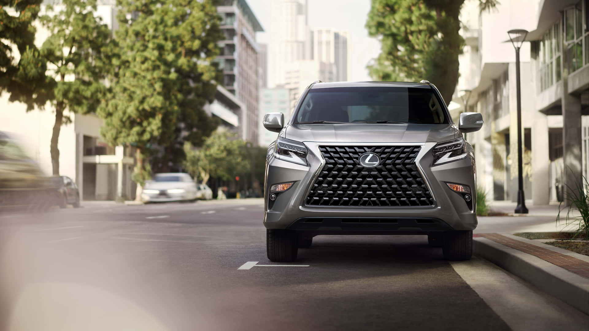 Lexus GX 460, 2021 Lexus GX 460, silver, Full HD Desktop Wallpaper