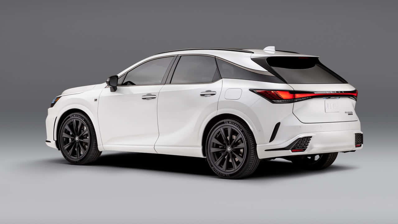 Lexus RX, white, black accents, HD Desktop Wallpaper