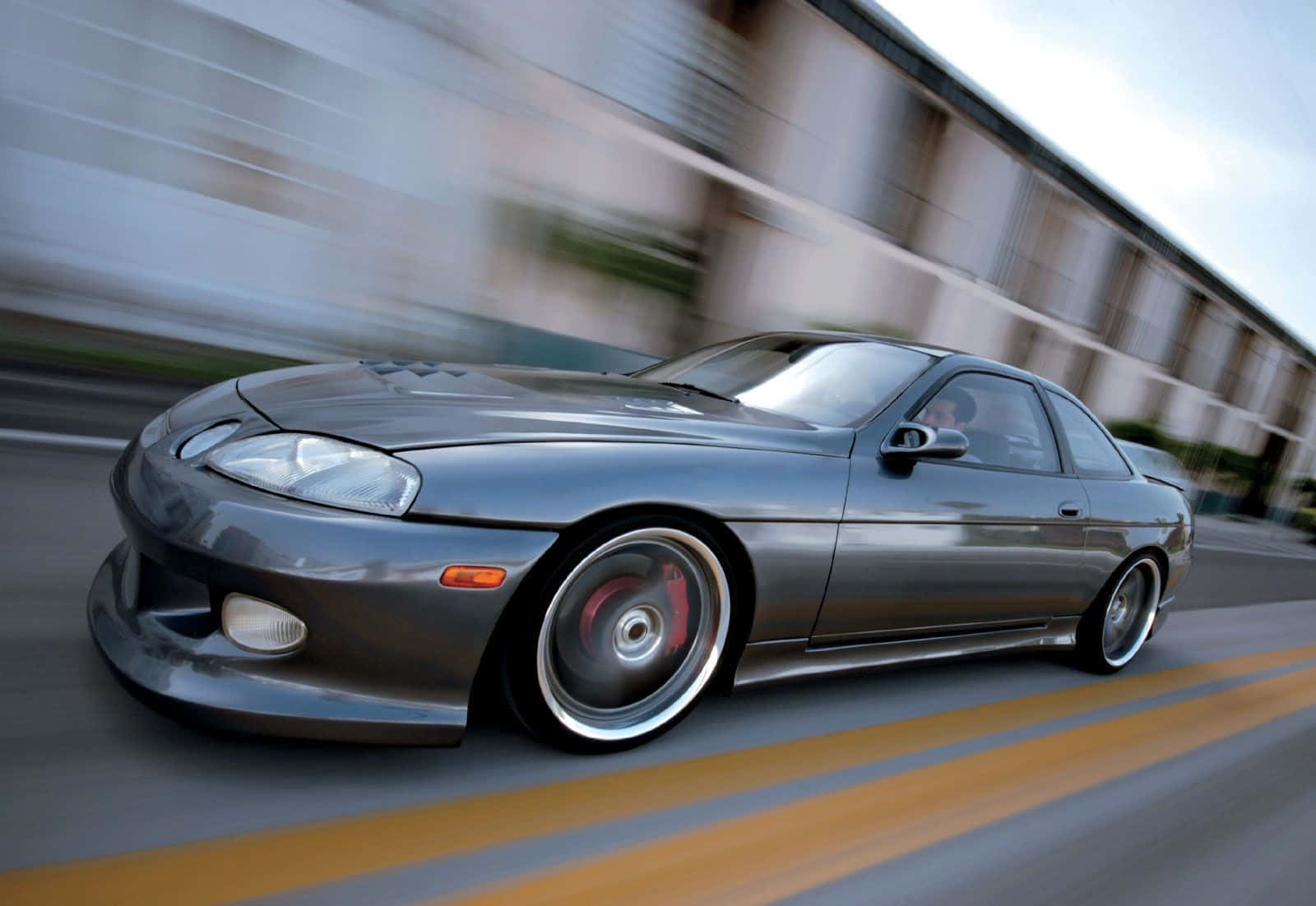 Lexus SC 300, silver, sports car, HD Desktop Wallpaper