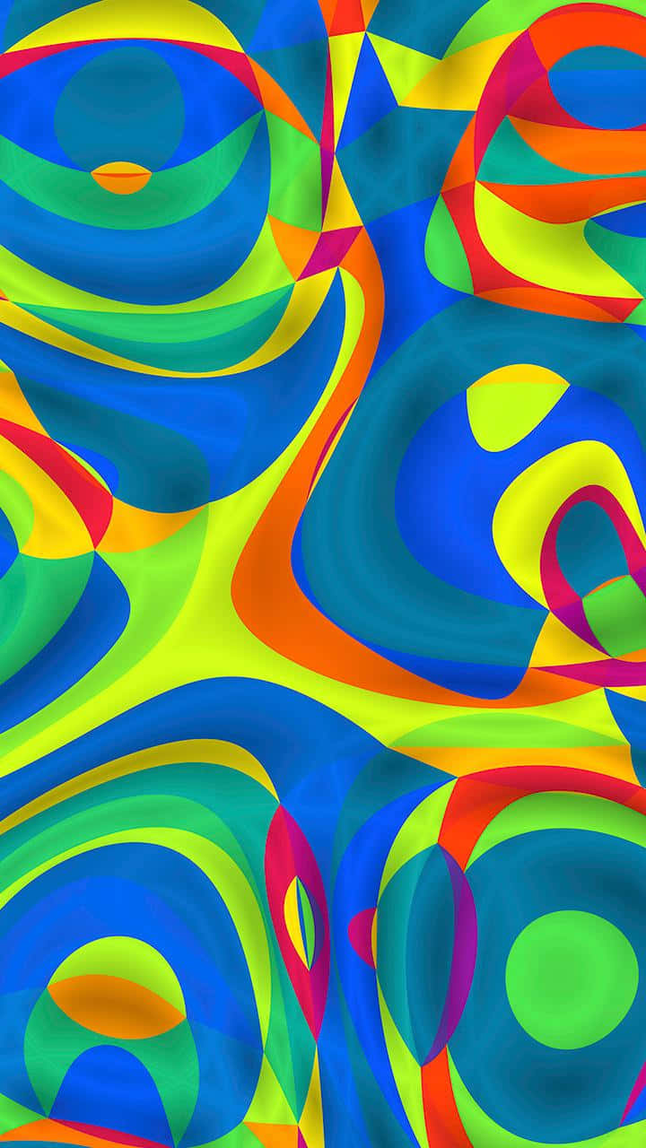 LG G4, electric blues, greens, HD Phone Wallpaper