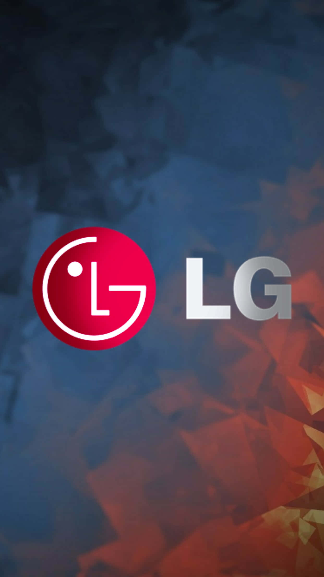 L G T V Logo, red circle, silver text, Full HD Phone Wallpaper