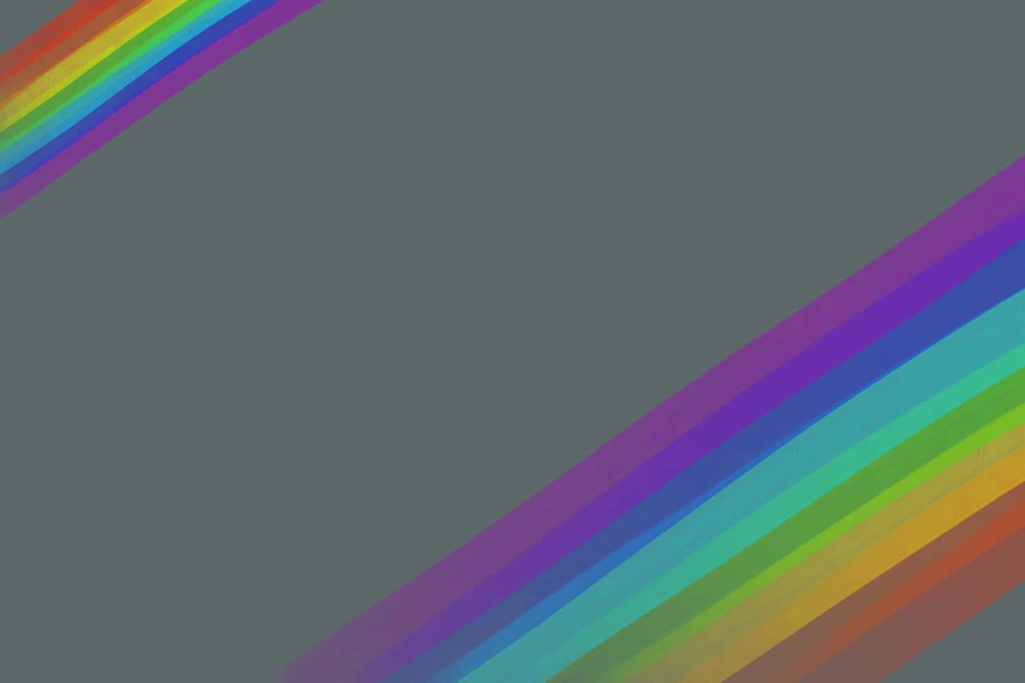 LGBT Flag, diagonal rainbow stripes, muted gray background, HD Desktop Wallpaper