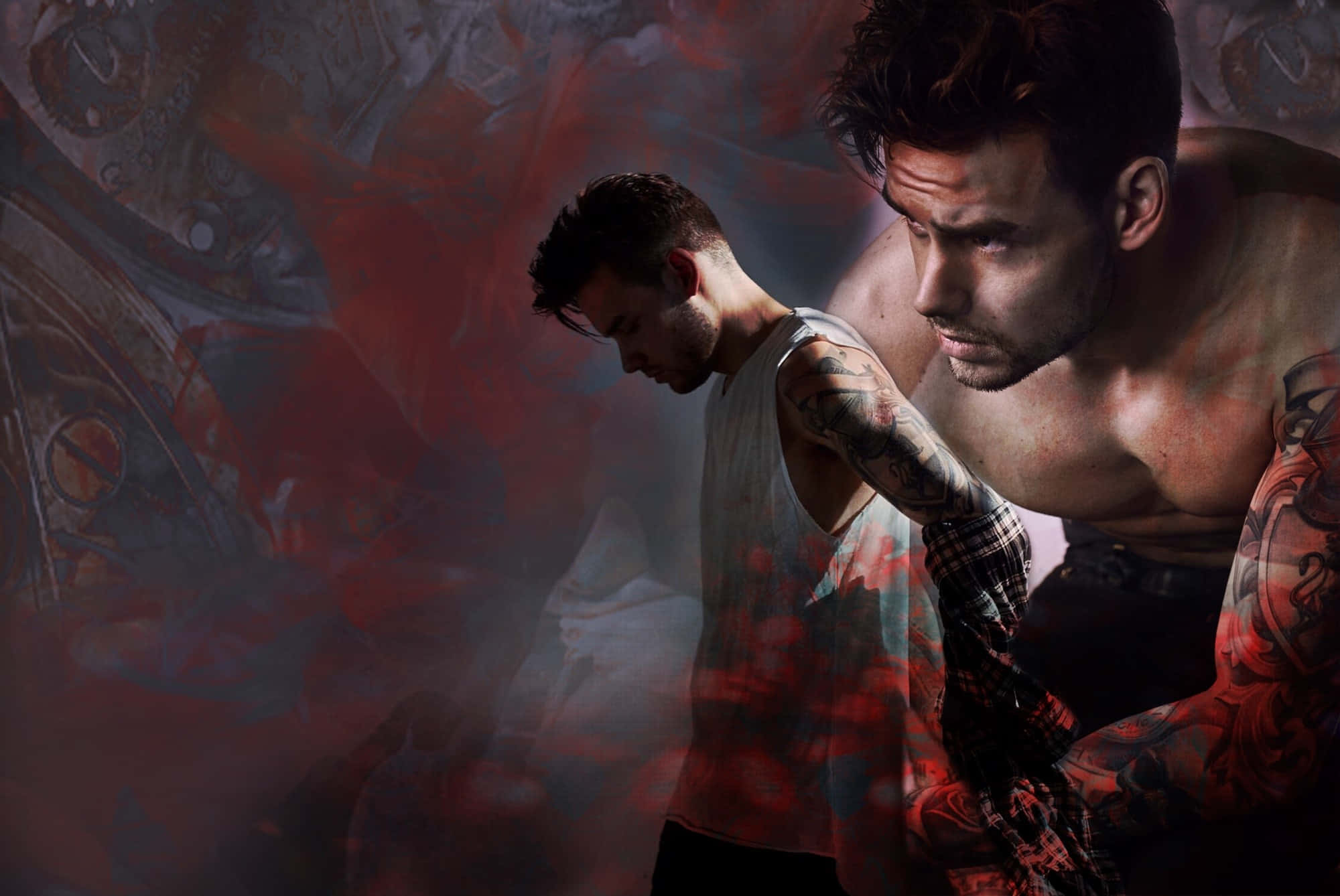 Liam Payne, red-carpet event, tattooed men, Full HD Desktop Wallpaper