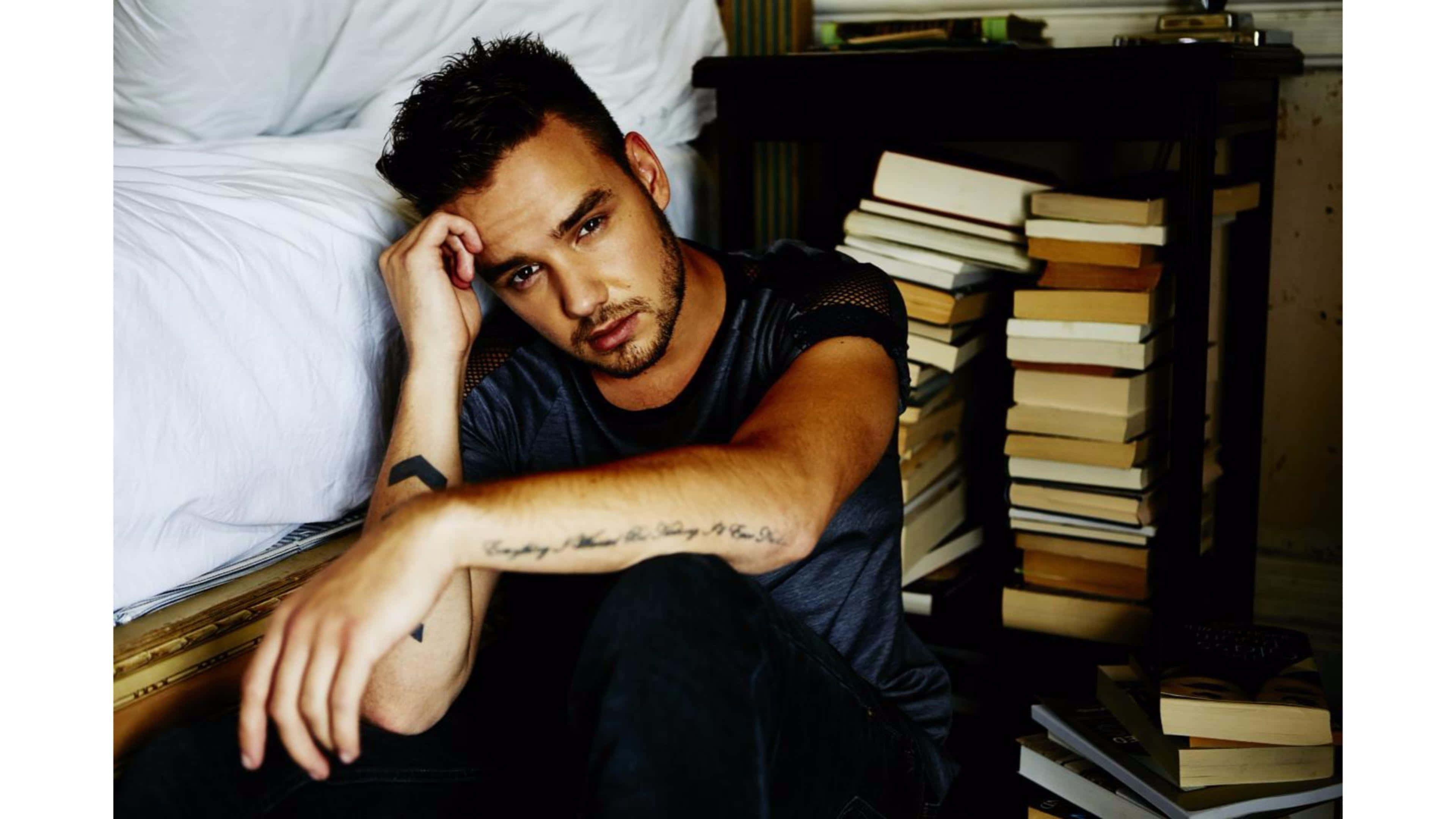 Liam Payne, British singer-songwriter, tattoos, 4K Desktop Wallpaper