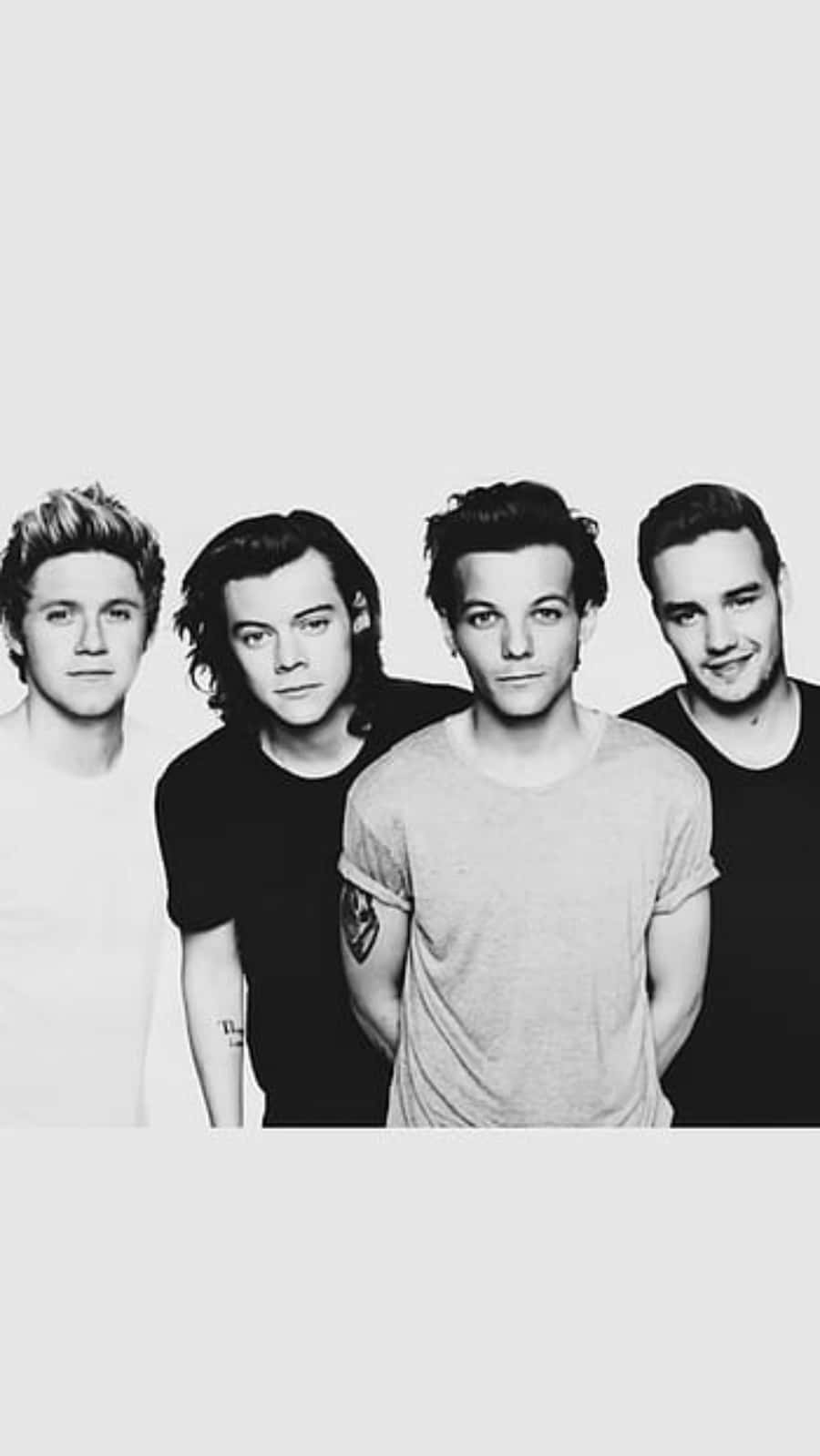 1 Direction, iPhone, greyscale, HD Phone Wallpaper