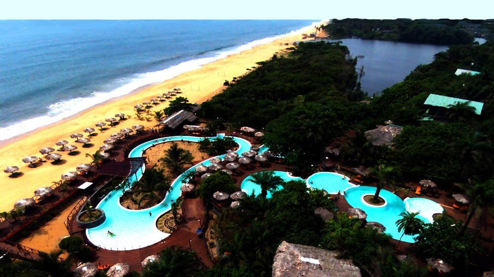Liberia, private resorts, tropical resort, SD Desktop Wallpaper