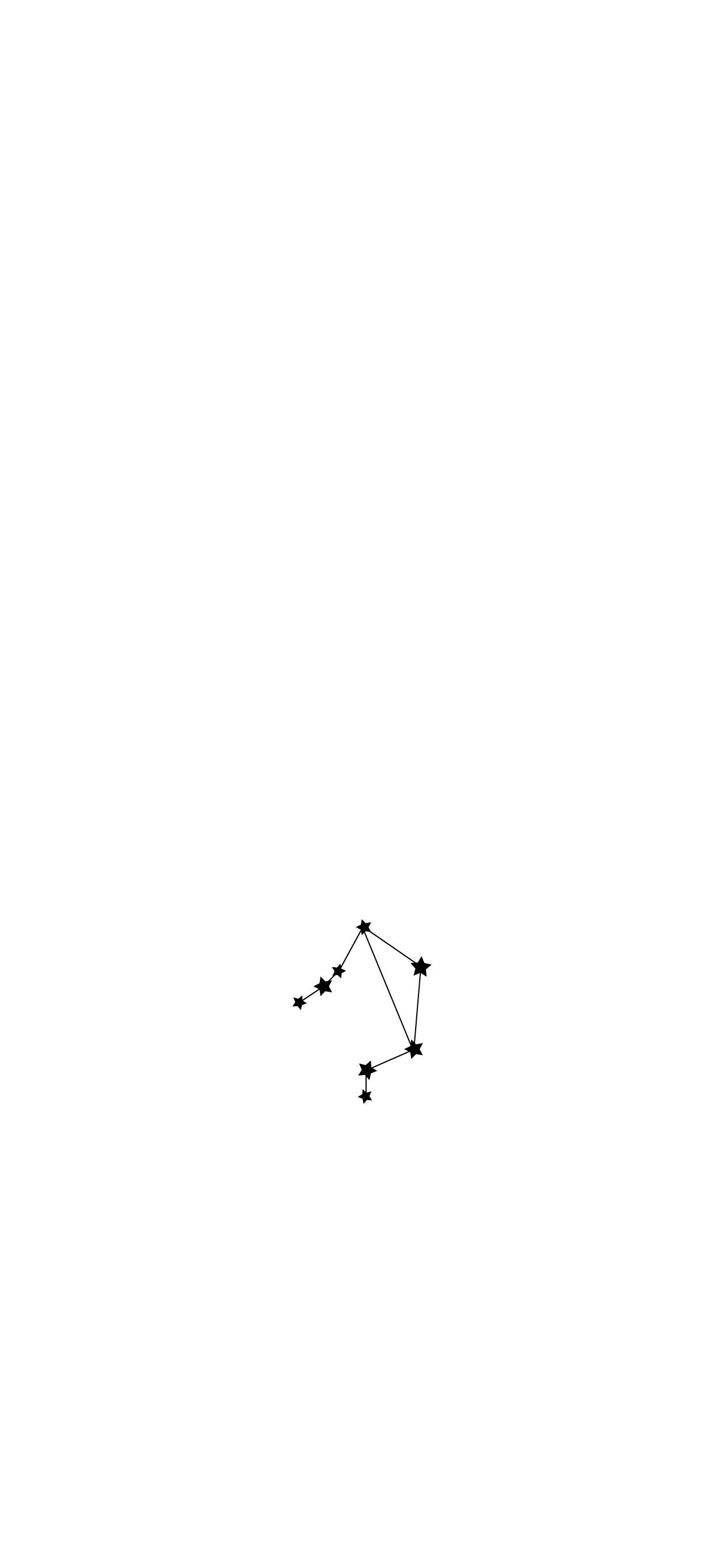 Libra, constellation, black line drawing, 2K Phone Wallpaper
