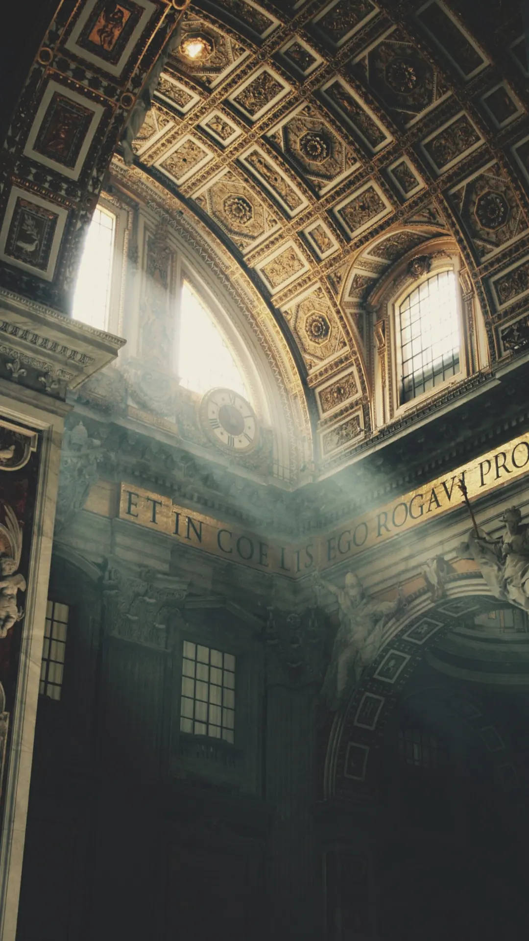 dark academia aesthetic, sunlight, high windows, Full HD Phone Wallpaper