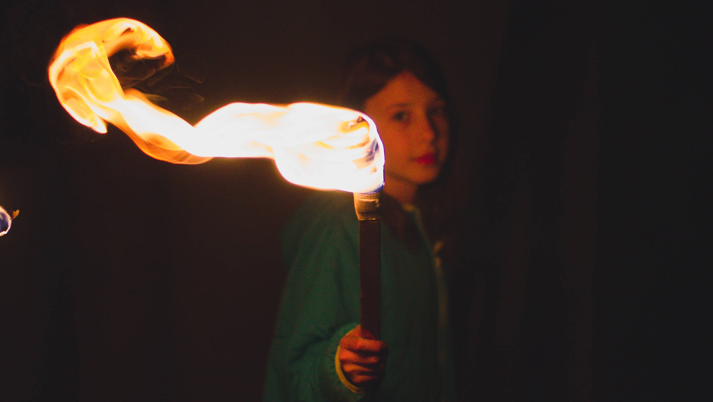 torch, Libya, warm light, Full HD Desktop Wallpaper