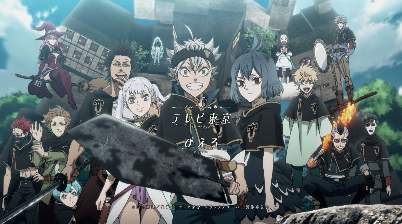 Liebe Black Clover, fantasy warriors, mages, HD Desktop Wallpaper