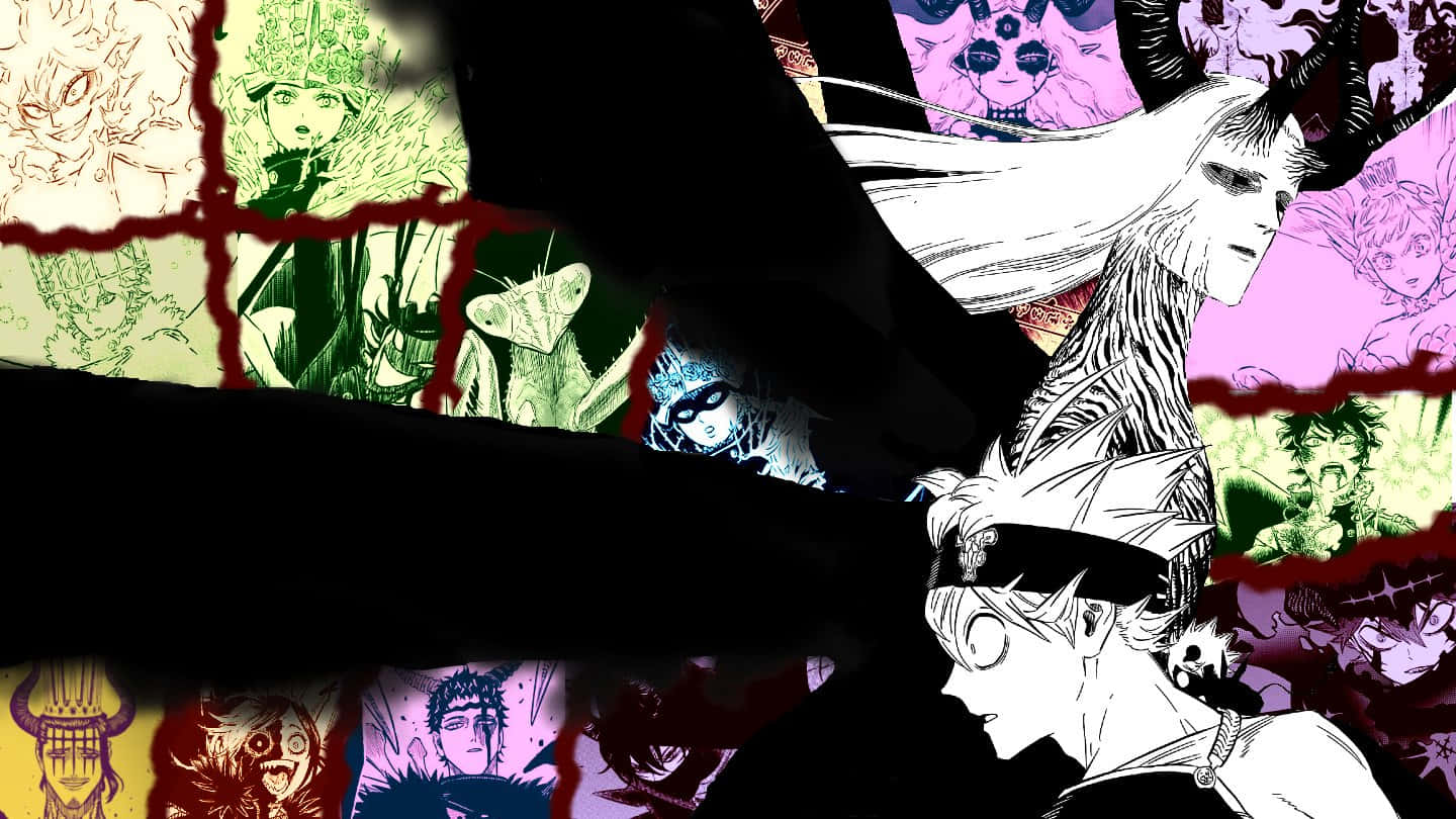 Black Clover, manga, anime-style characters, HD Desktop Wallpaper
