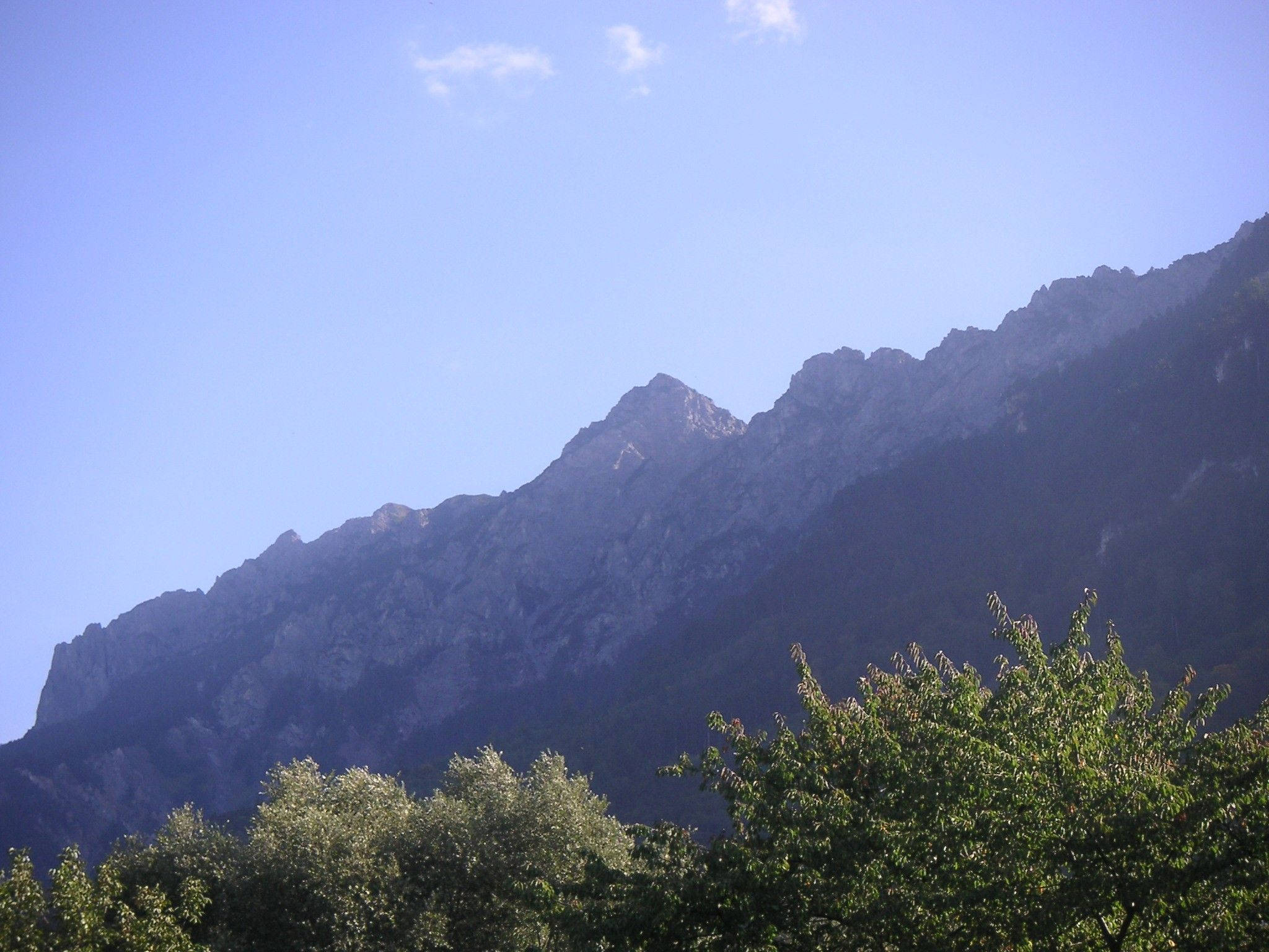 Liechtenstein, gigantic mountains, rugged mountain range, Full HD Desktop Wallpaper