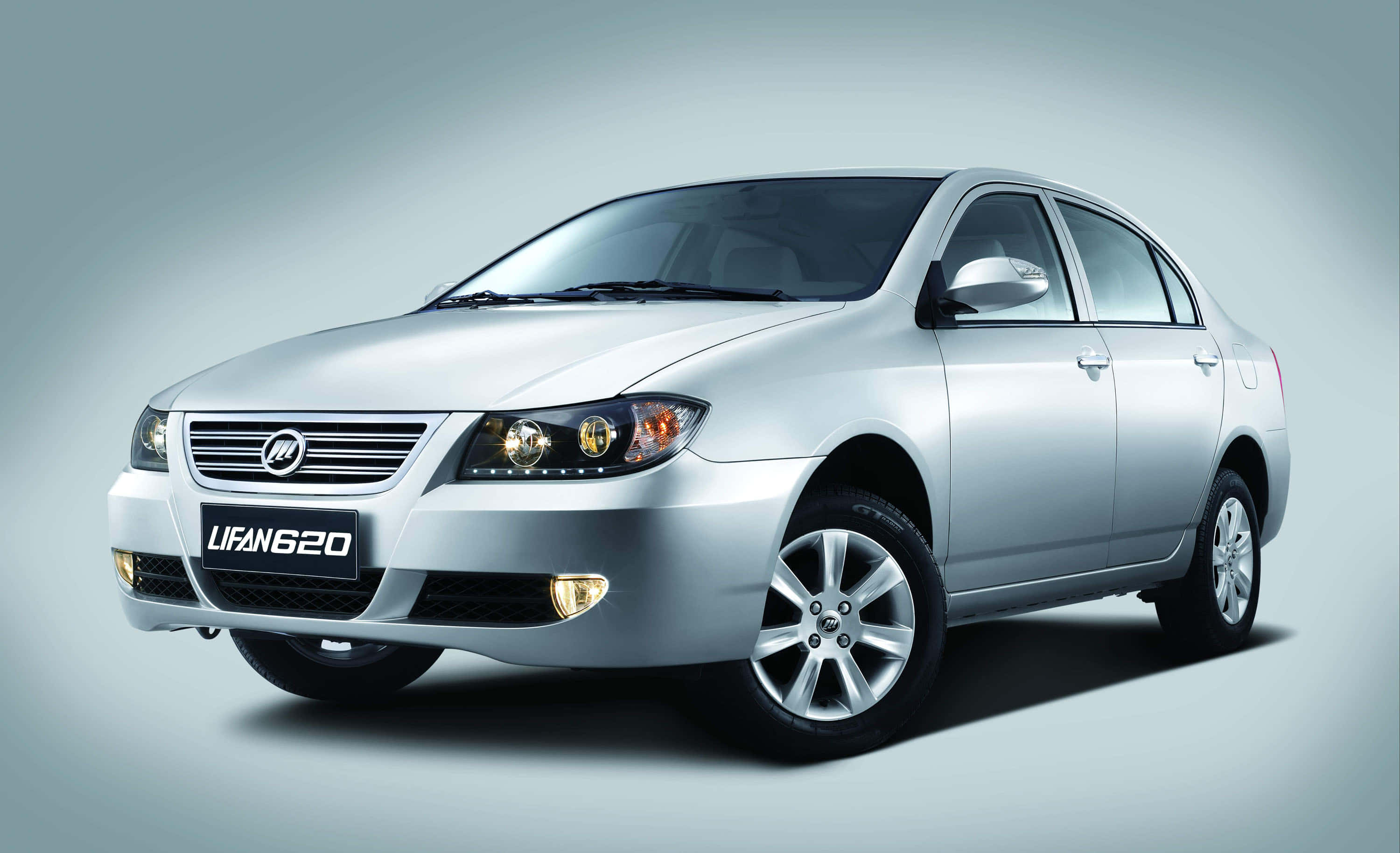 Lifan 620, silver, sedan, 2K Desktop Wallpaper