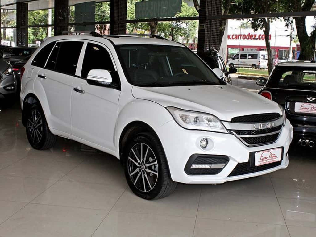 Lifan X60, pristine white, glossy tiled floors, SD Desktop Wallpaper