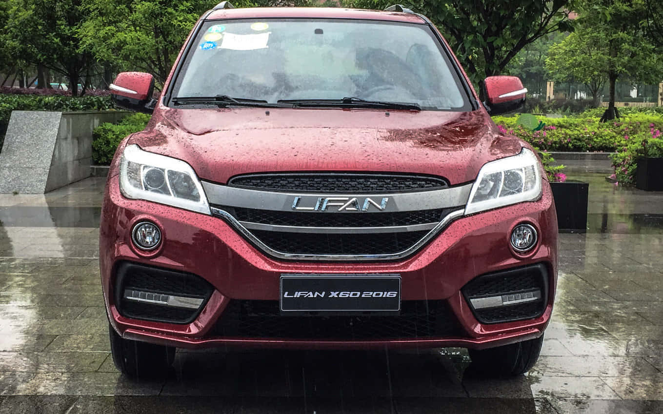 Lifan X60, 2016, glossy red, HD Desktop Wallpaper