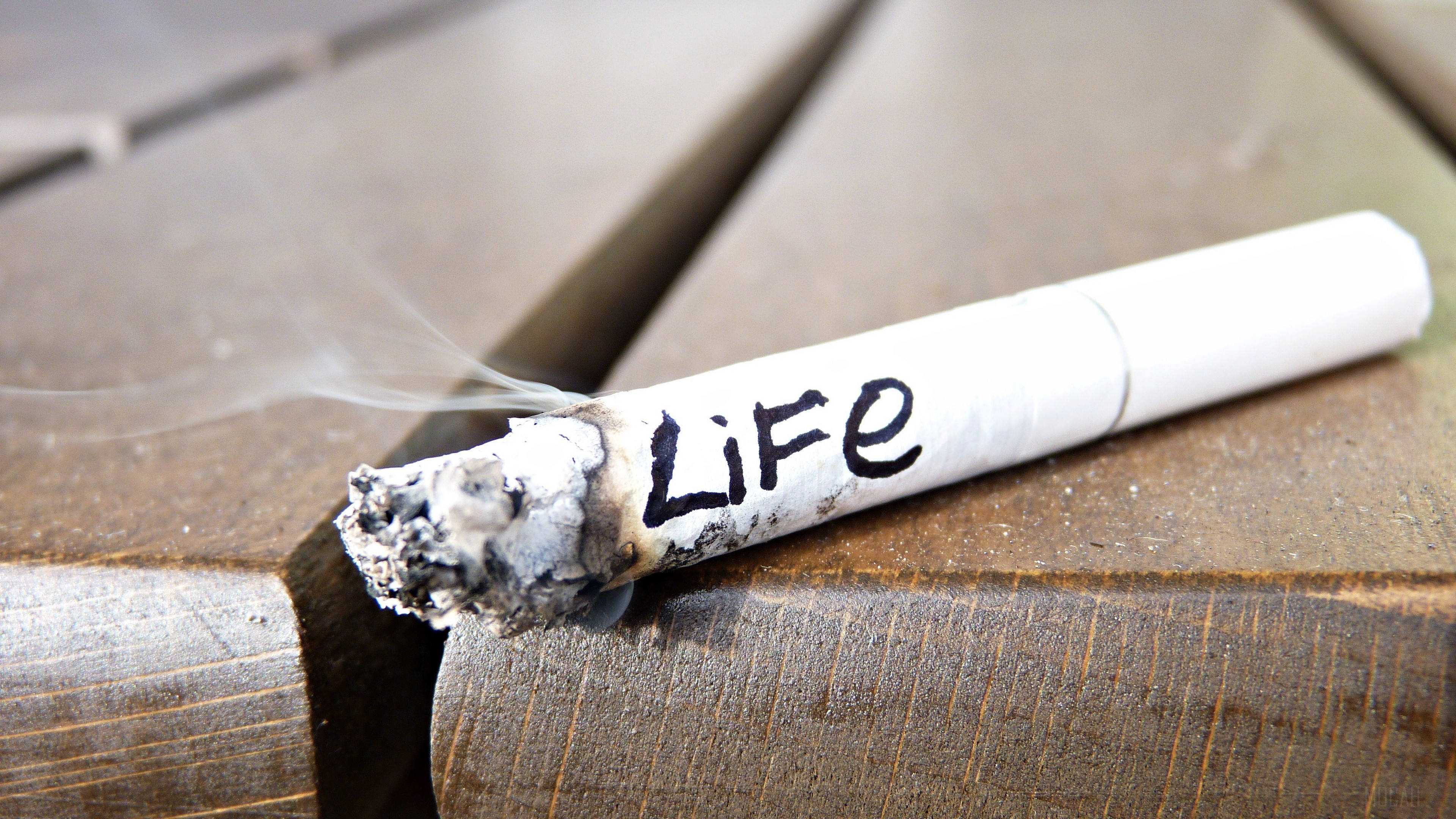 Life And Death, Life, cigarette, 4K Desktop Wallpaper