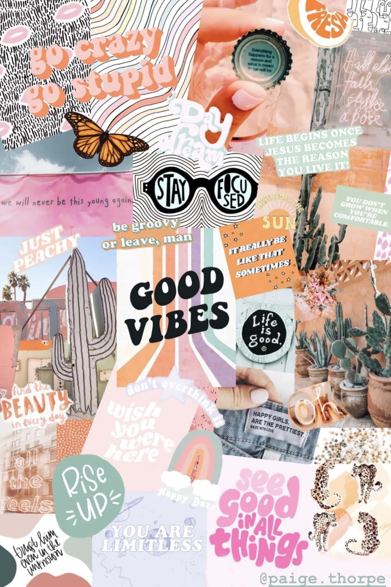 Life Is Good, motivational quotes, cacti, HD Phone Wallpaper