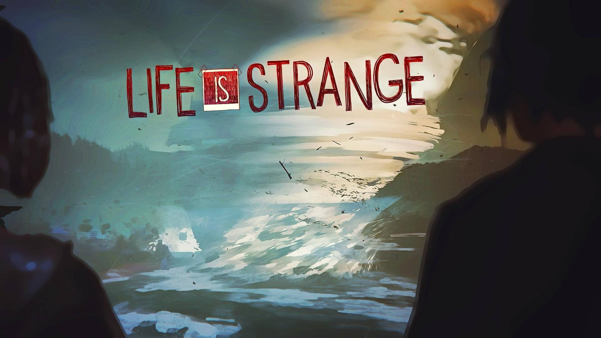 Life Is Strange, turbulent ocean, stormy sky, Full HD Desktop Wallpaper