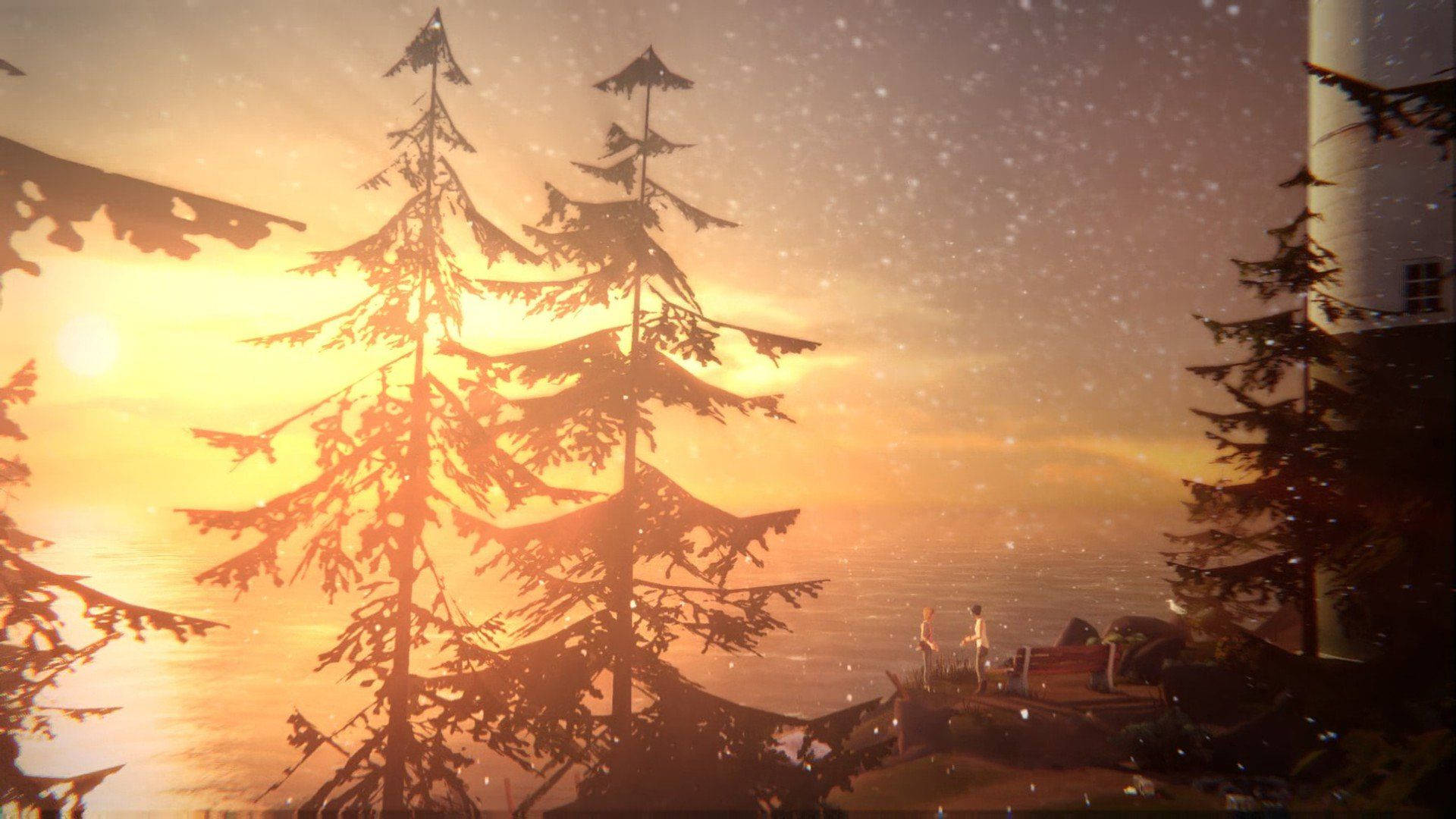 Life Is Strange, sunset, water, Full HD Desktop Wallpaper