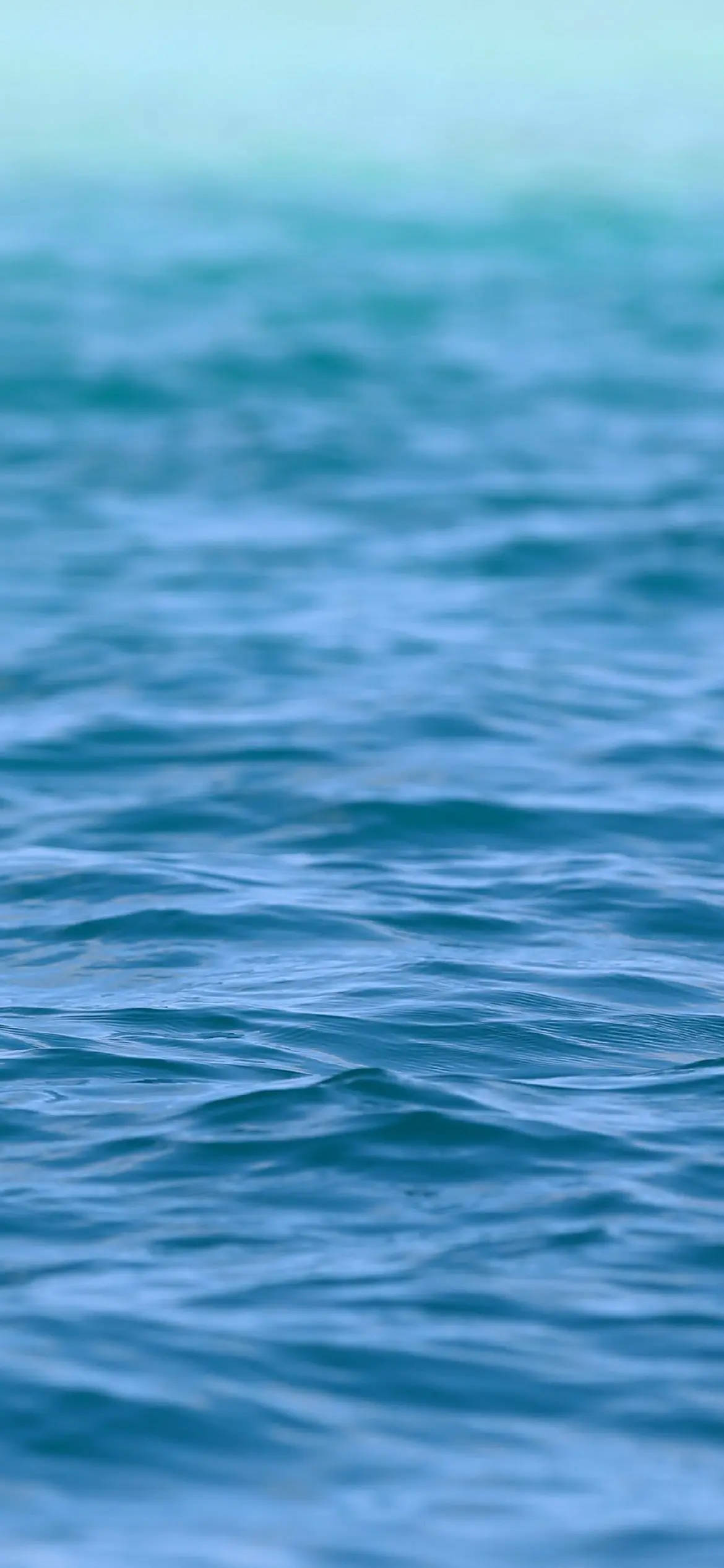 light blue, ocean, rippling blue ocean waves, Full HD Phone Wallpaper