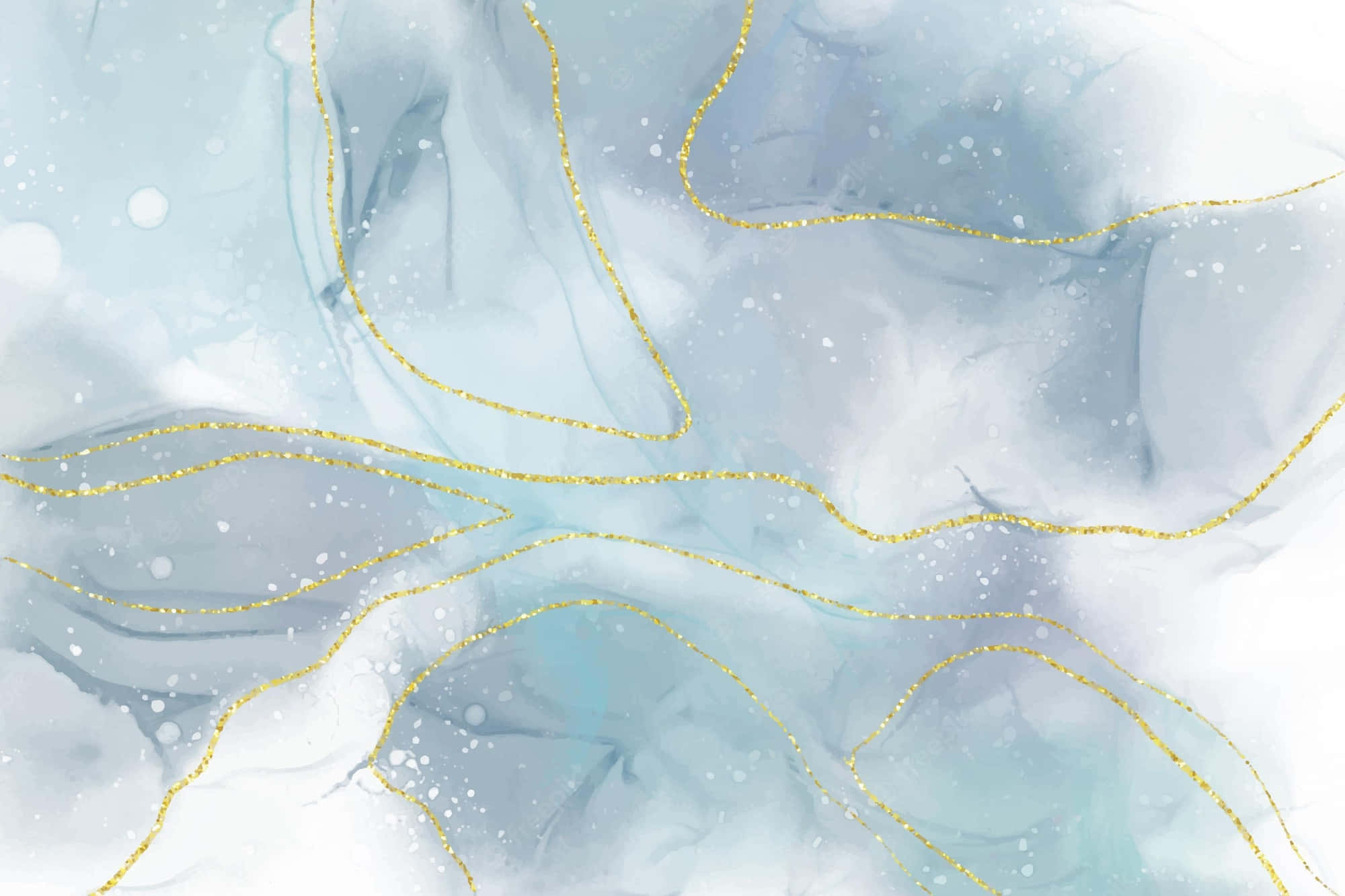 Light Blue Marble, soft blue, white abstract swirls, Full HD Desktop Wallpaper