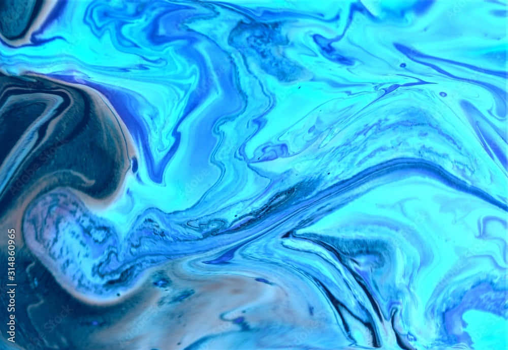 light blue marble, electric blue, teal, SD Desktop Wallpaper