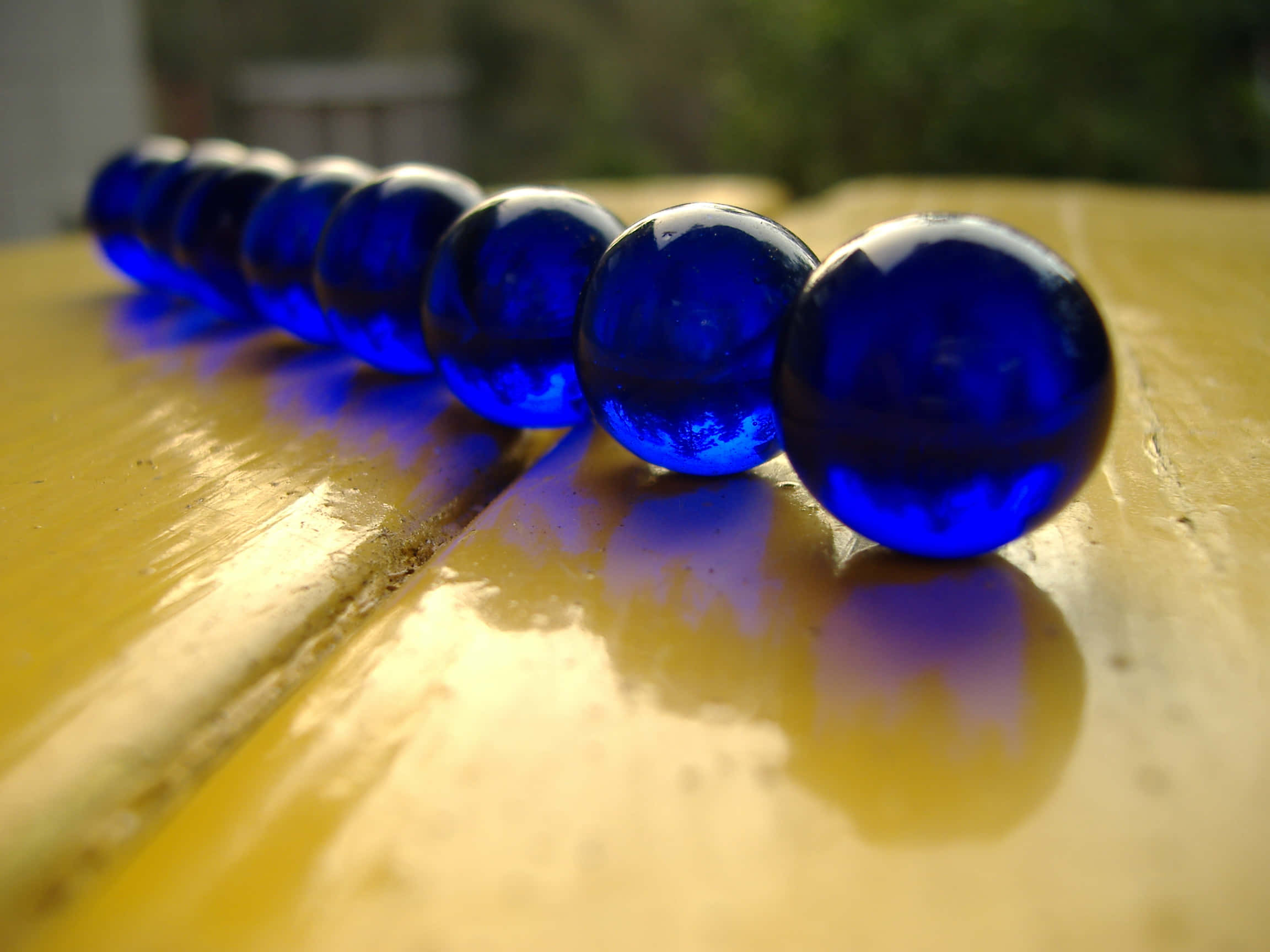 blue marble, cobalt blue, glossy, Full HD Desktop Wallpaper