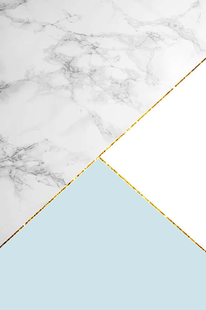 light blue marble, geometric, white marble, SD Phone Wallpaper